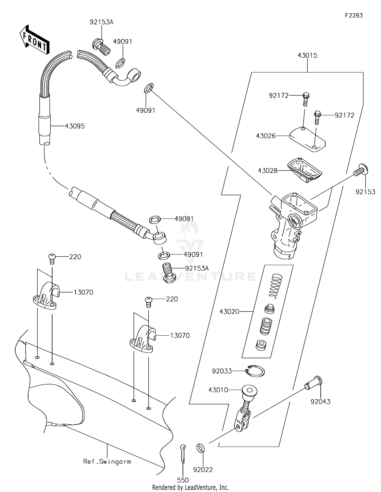 Rear Master Cylinder