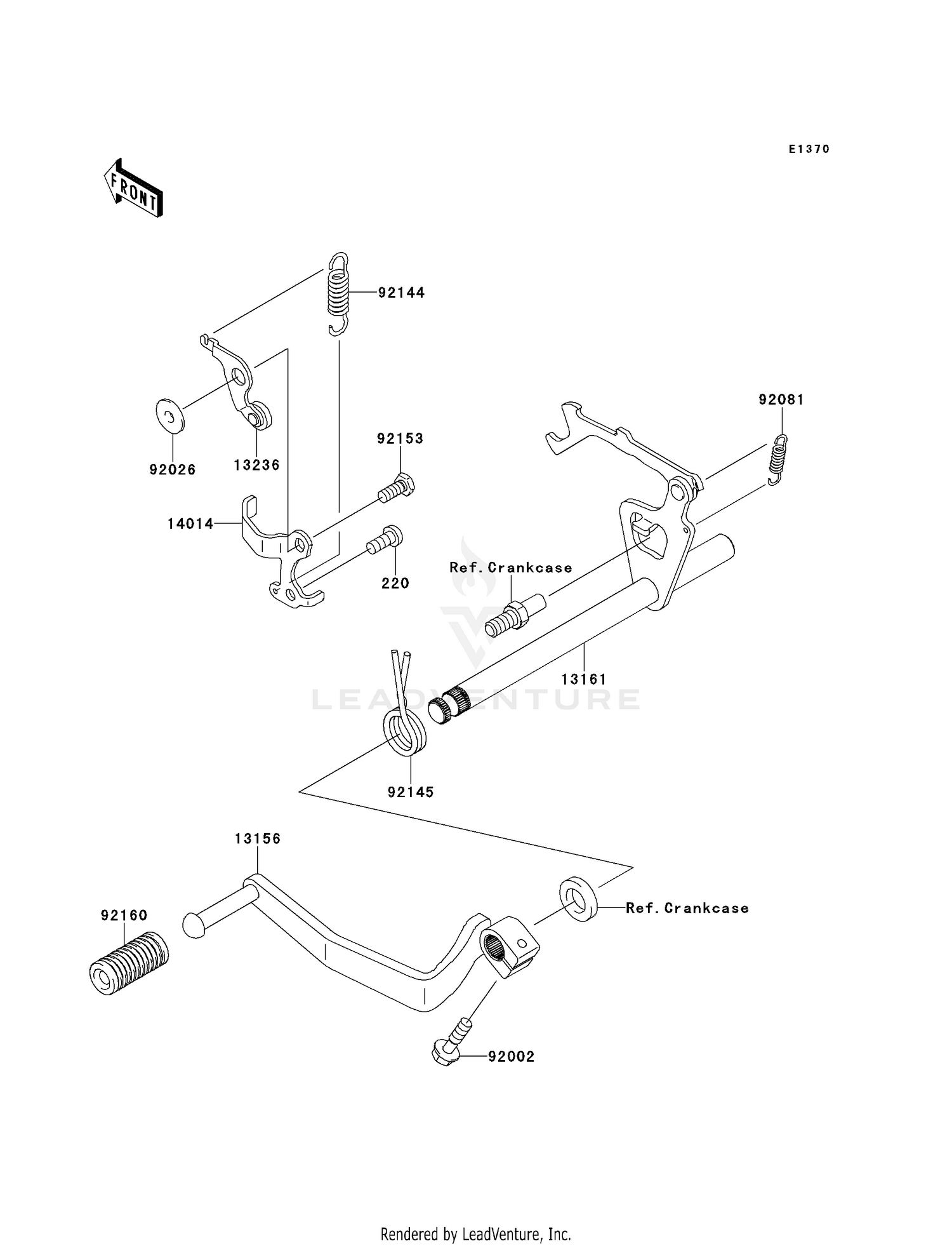 GEAR CHANGE MECHANISM