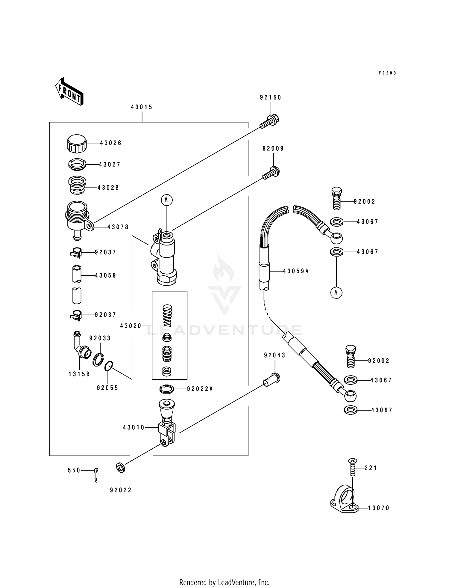 REAR MASTER CYLINDER