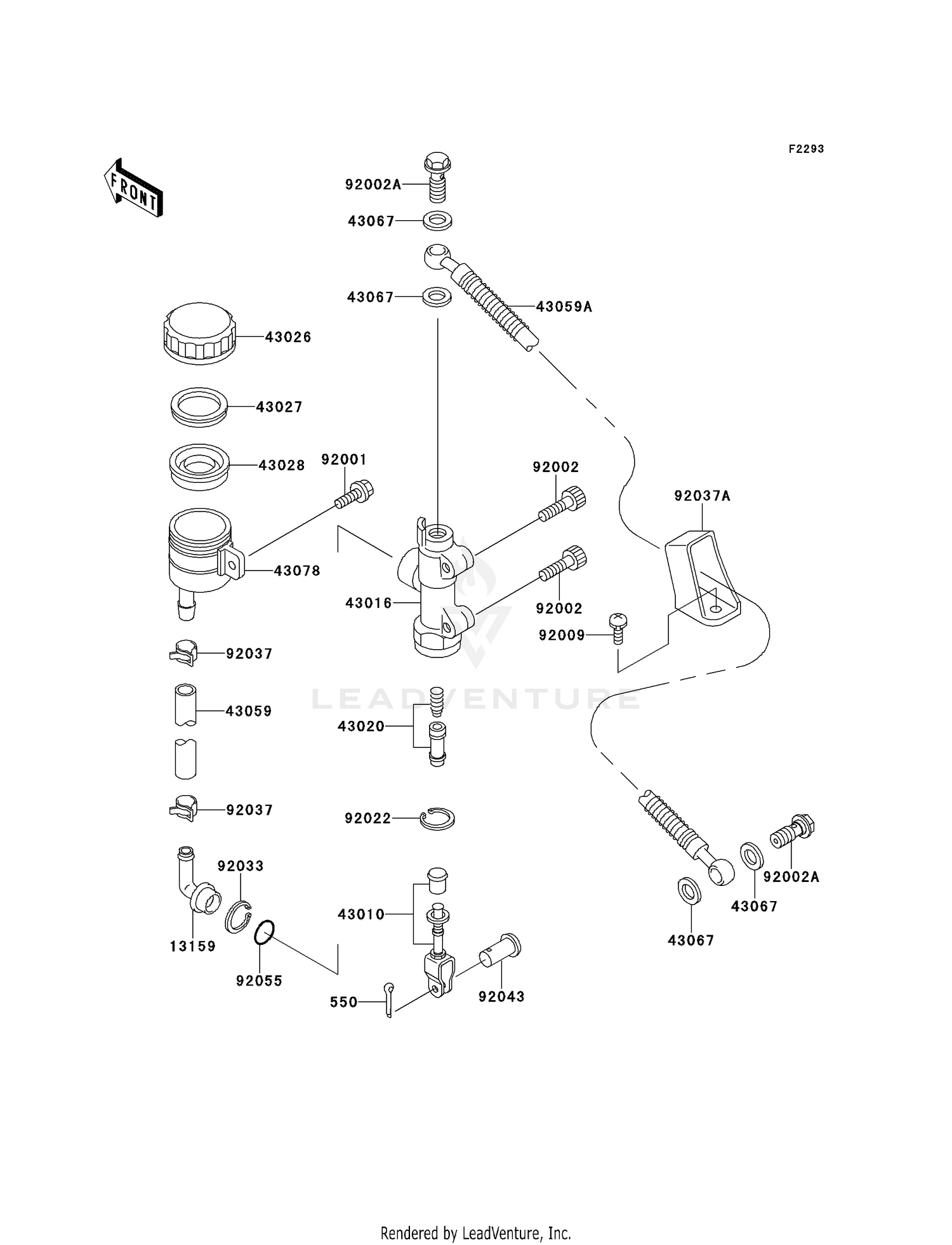 REAR MASTER CYLINDER