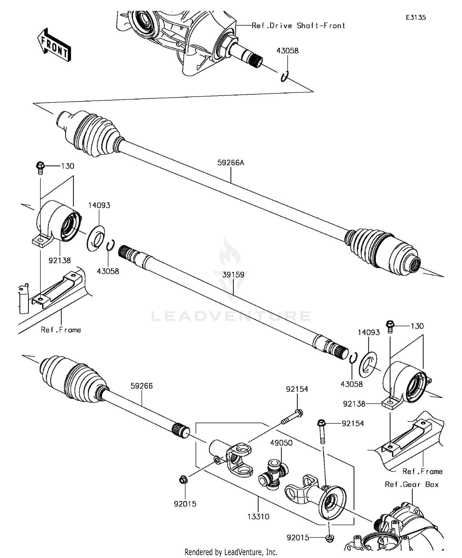 Drive Shaft-Propeller