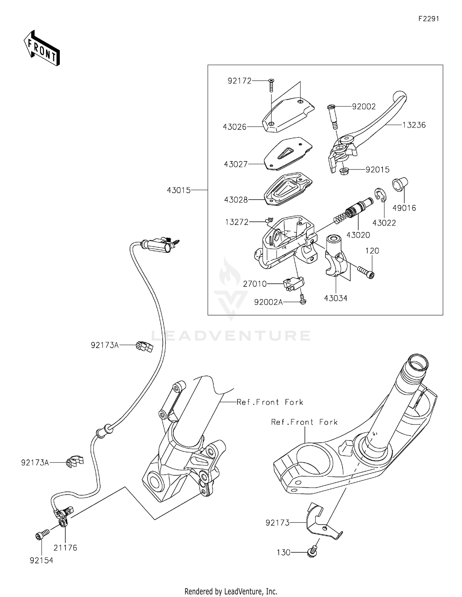 Front Master Cylinder