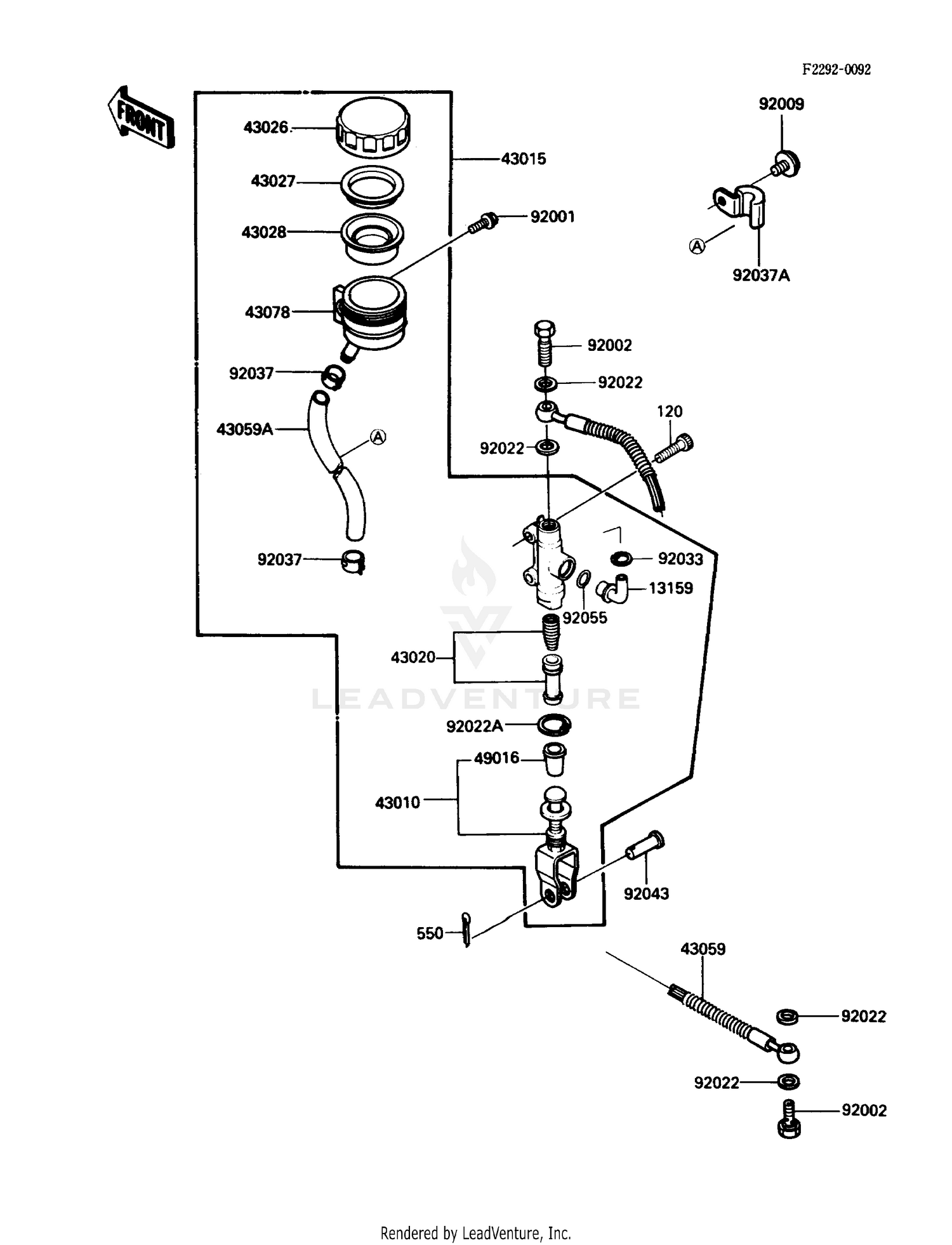 REAR MASTER CYLINDER