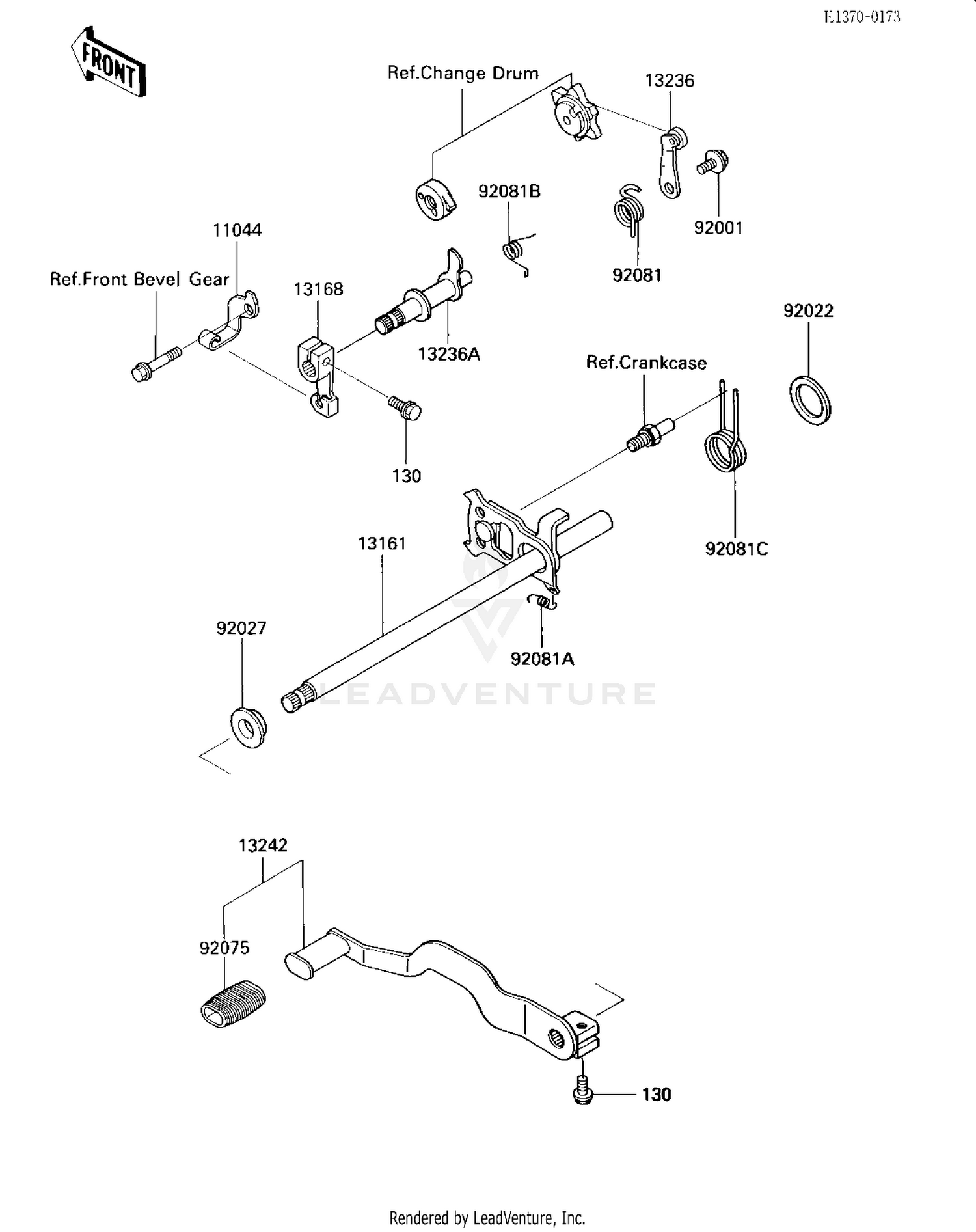 GEAR CHANGE MECHANISM