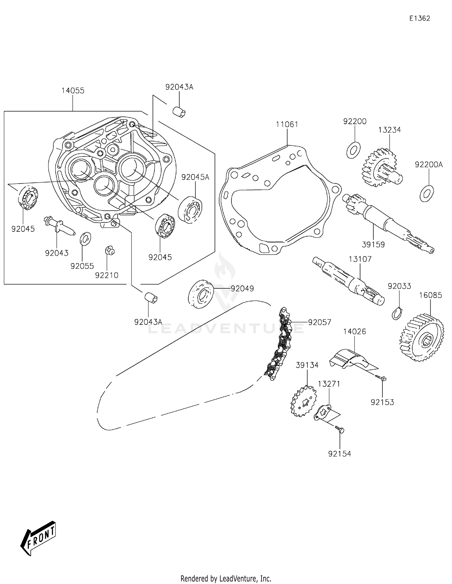 Gear Change Drum/Shift Fork(s)