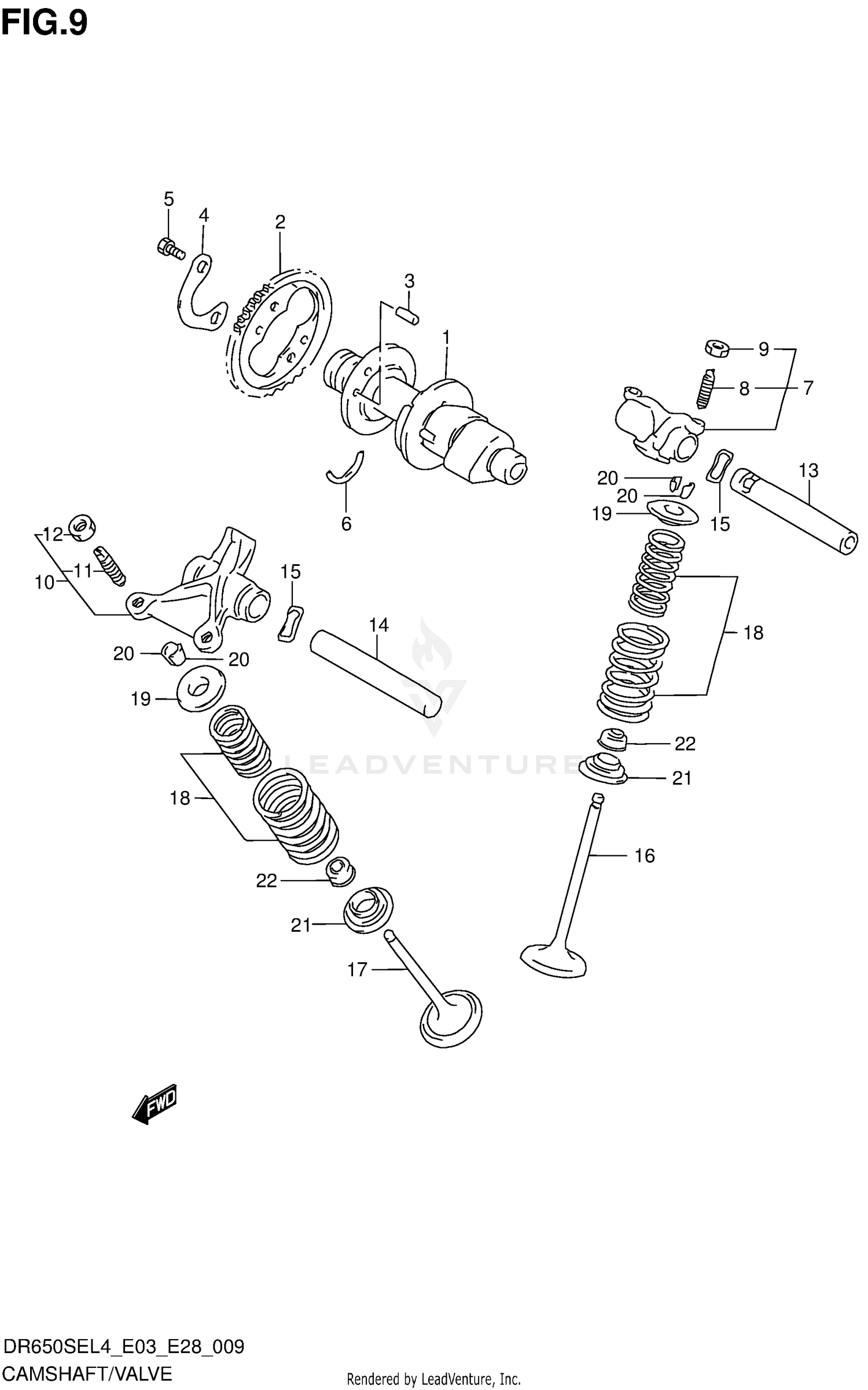 CAMSHAFT/VALVE