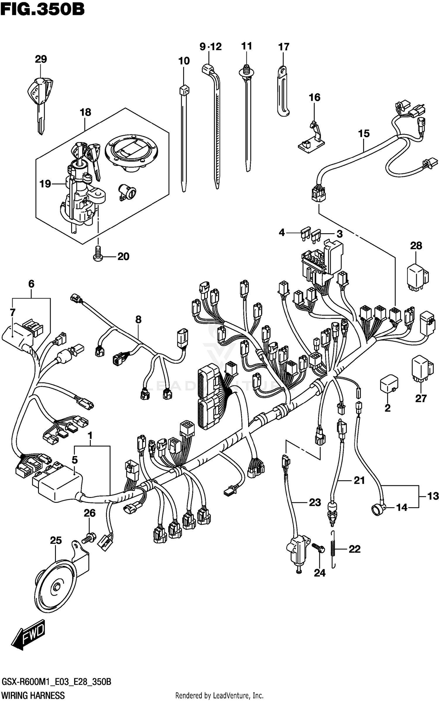 WIRING HARNESS (E33)