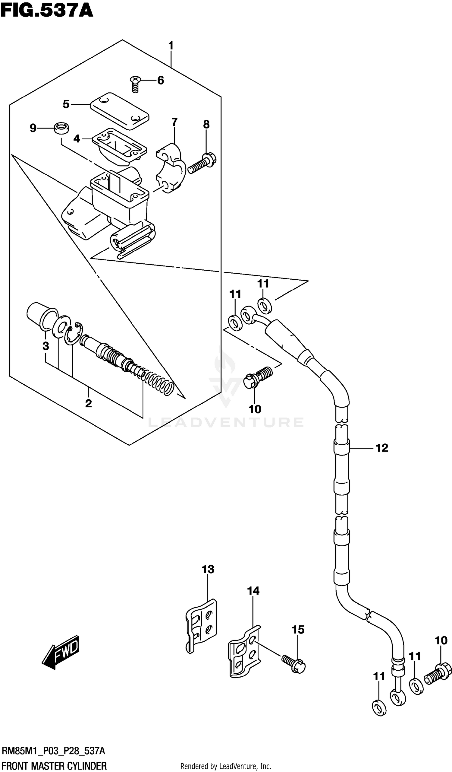 FRONT MASTER CYLINDER