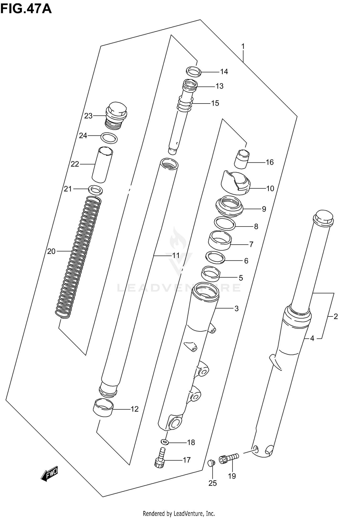 FRONT DAMPER (MODEL K5)