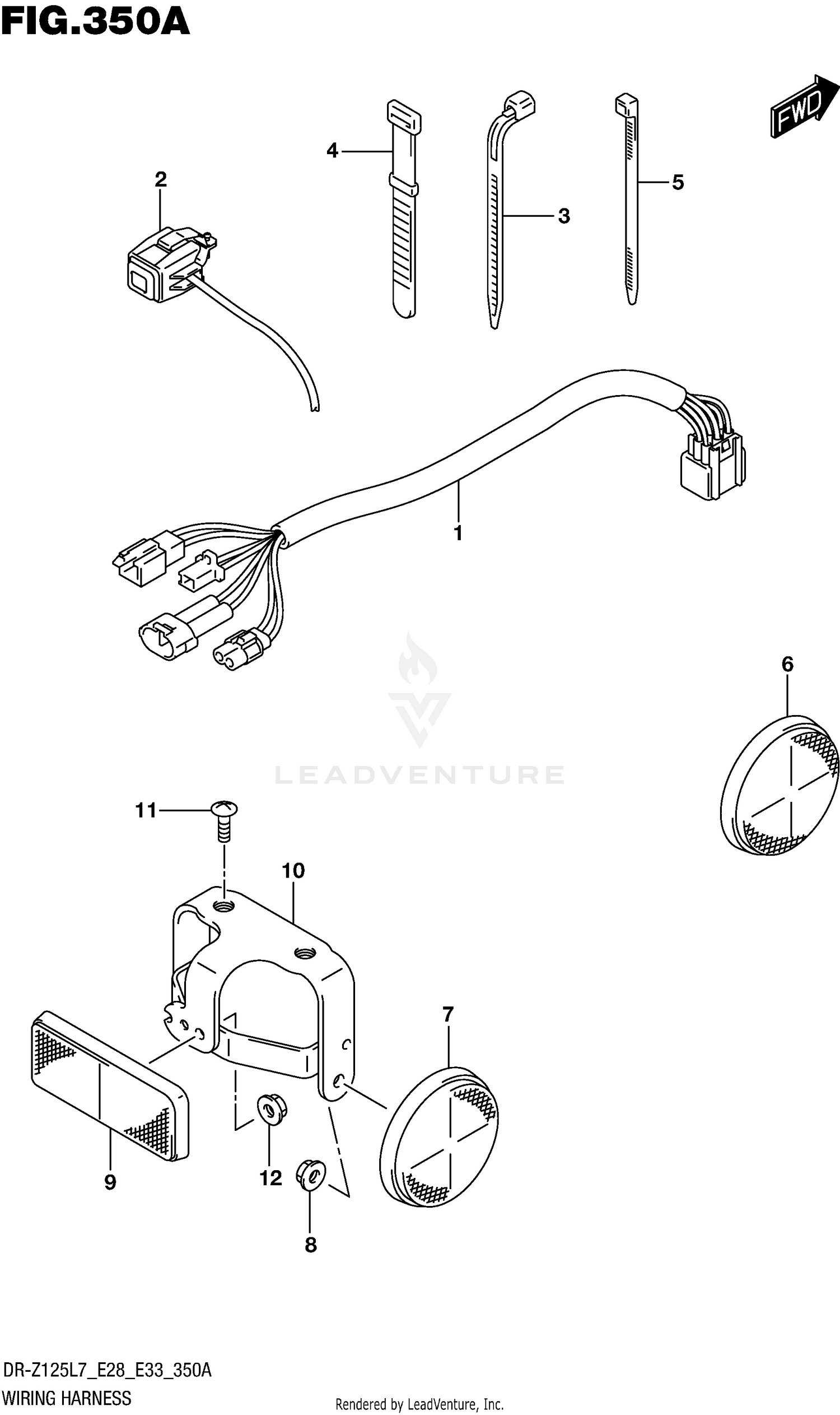 WIRING HARNESS (DR-Z125 E28)