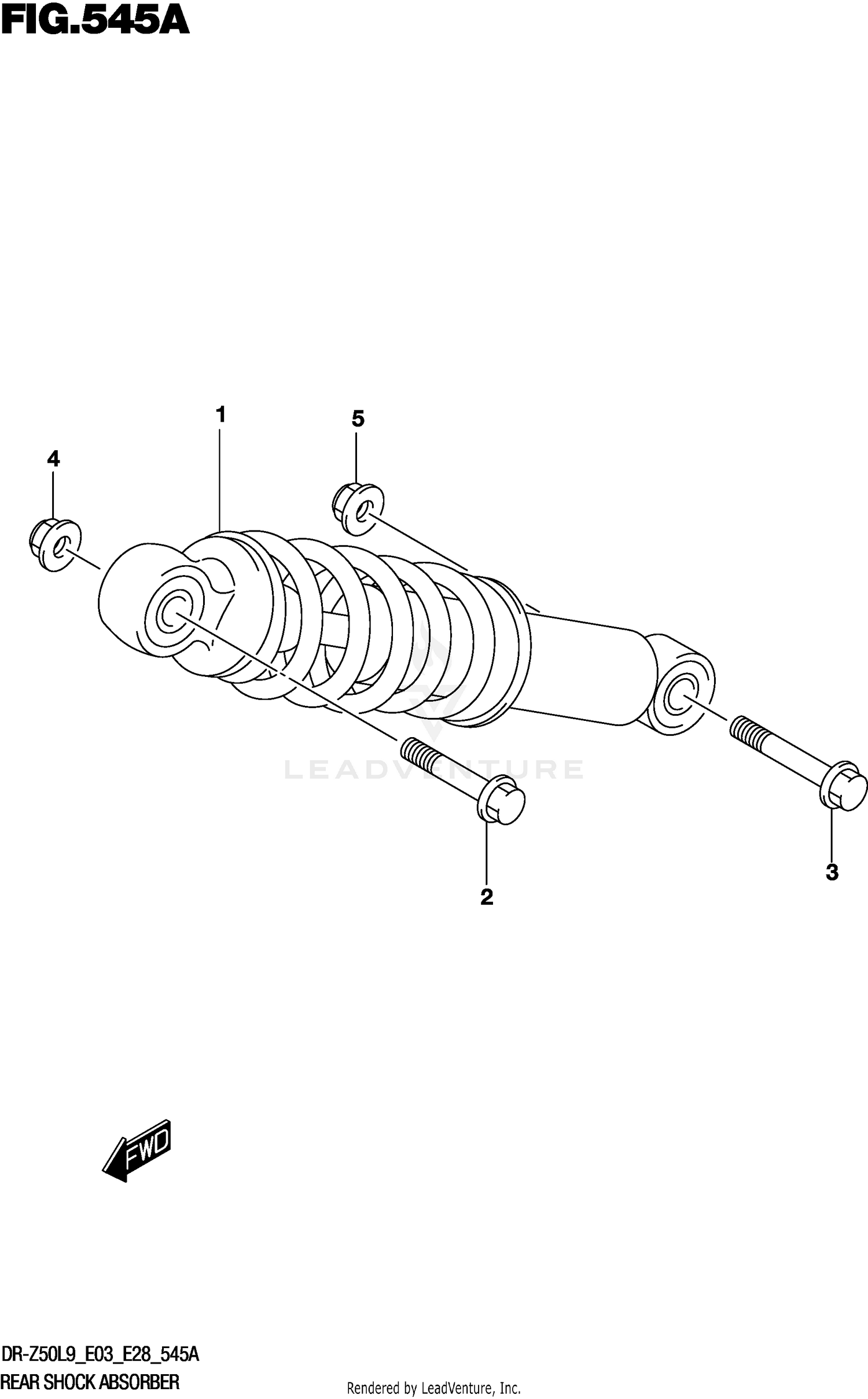 REAR SHOCK ABSORBER