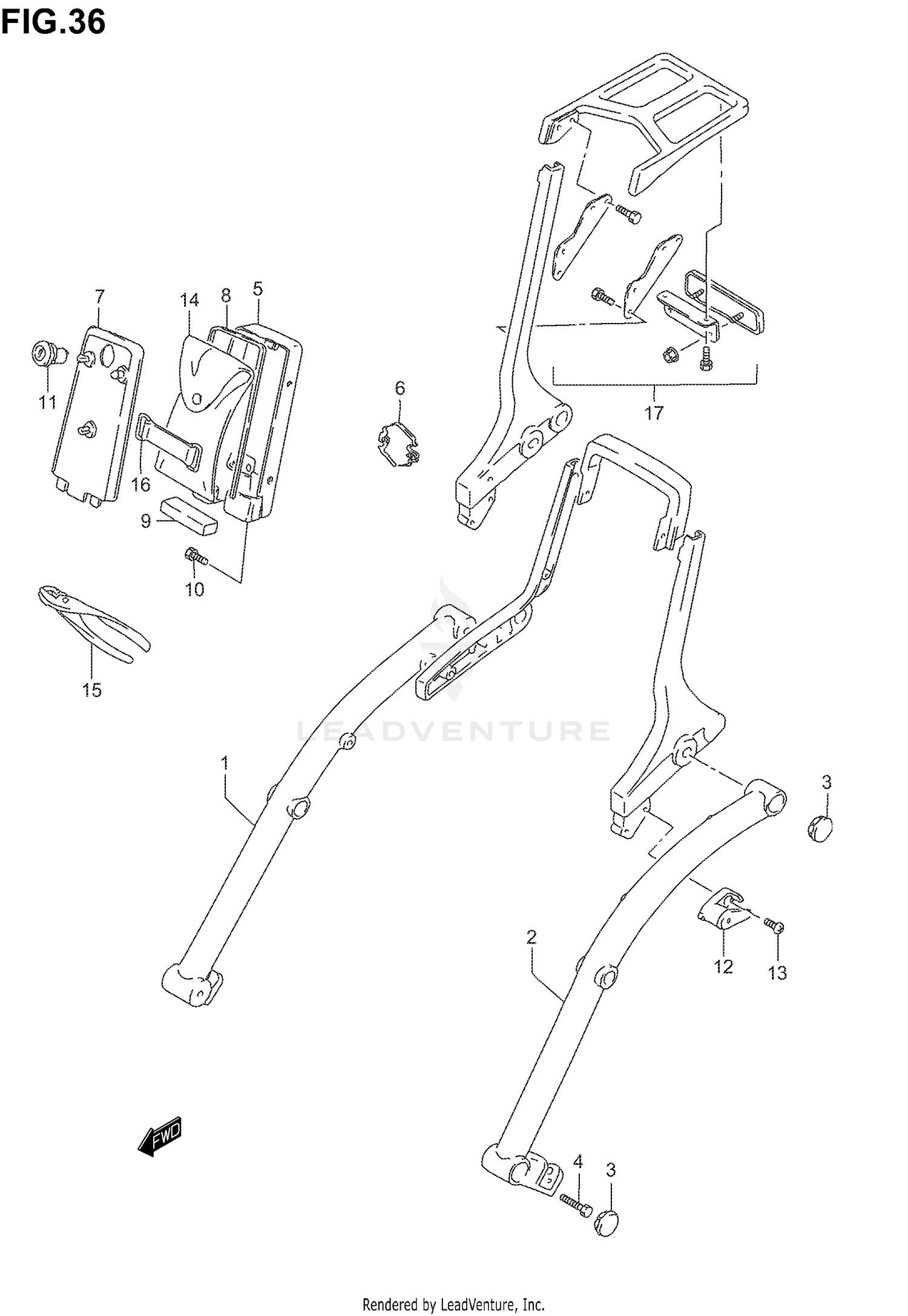 FRAME HANDLE GRIP (MODEL K1/K2/K3/K4)