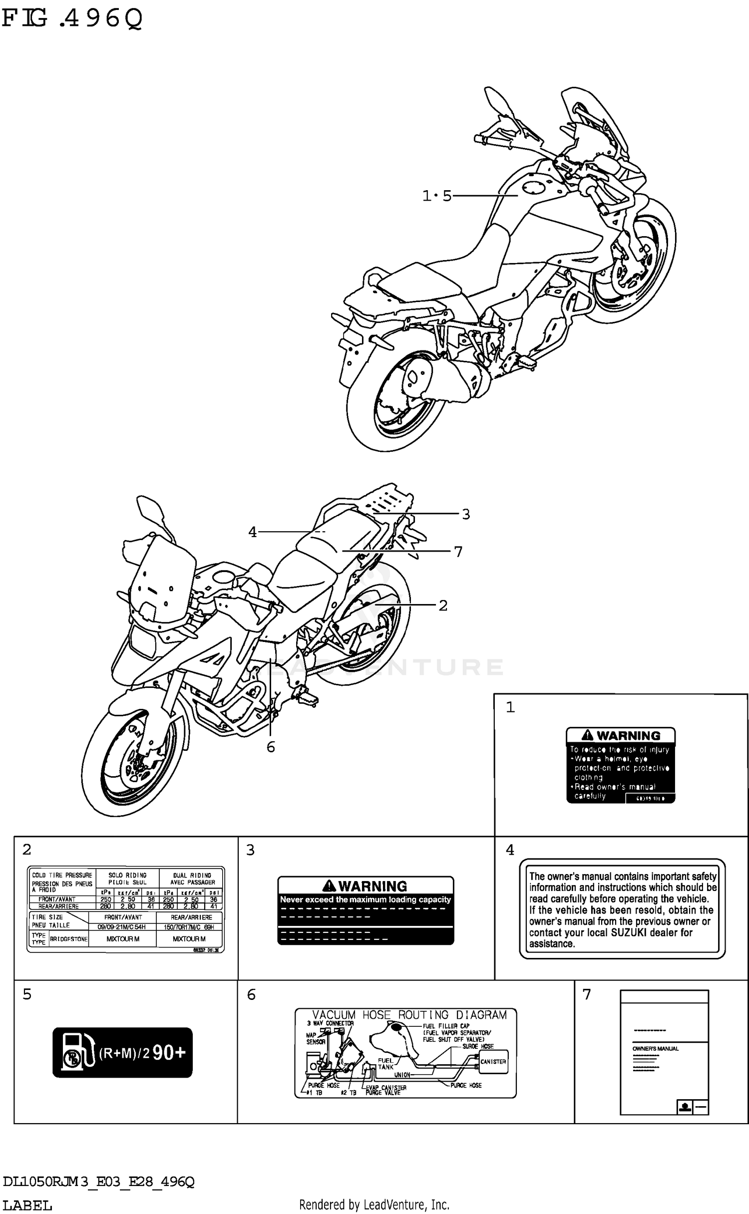 LABEL (DL1050RJ:E33)