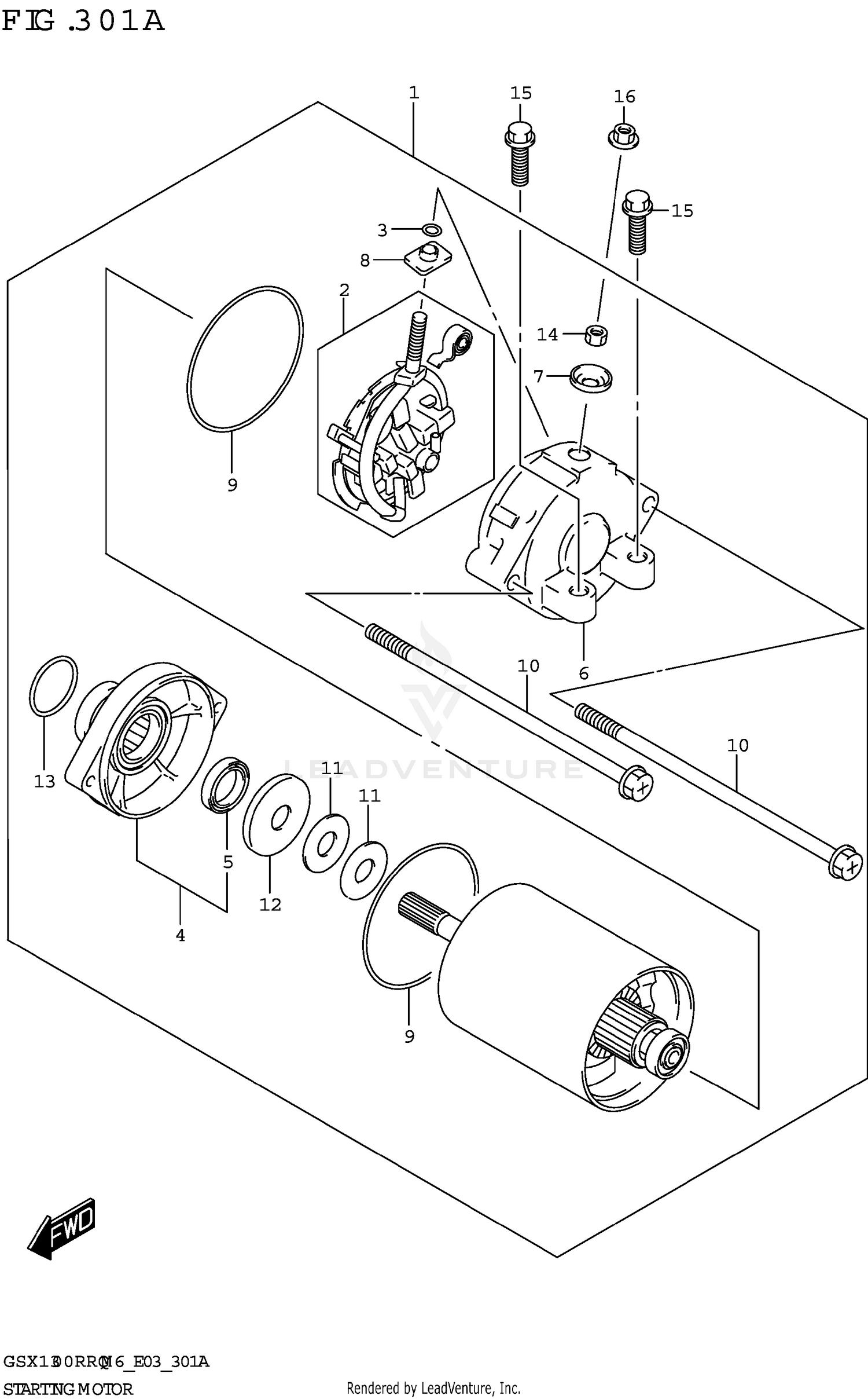 STARTING MOTOR