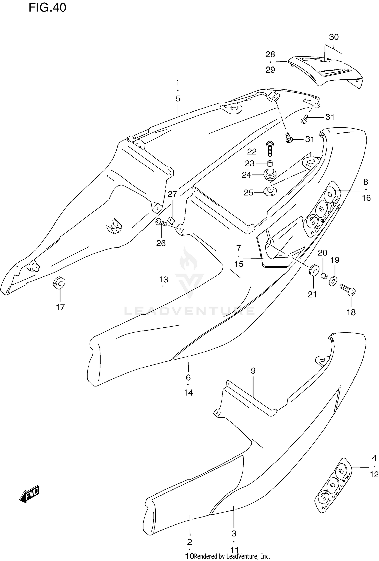 FRAME COVER (MODEL V)
