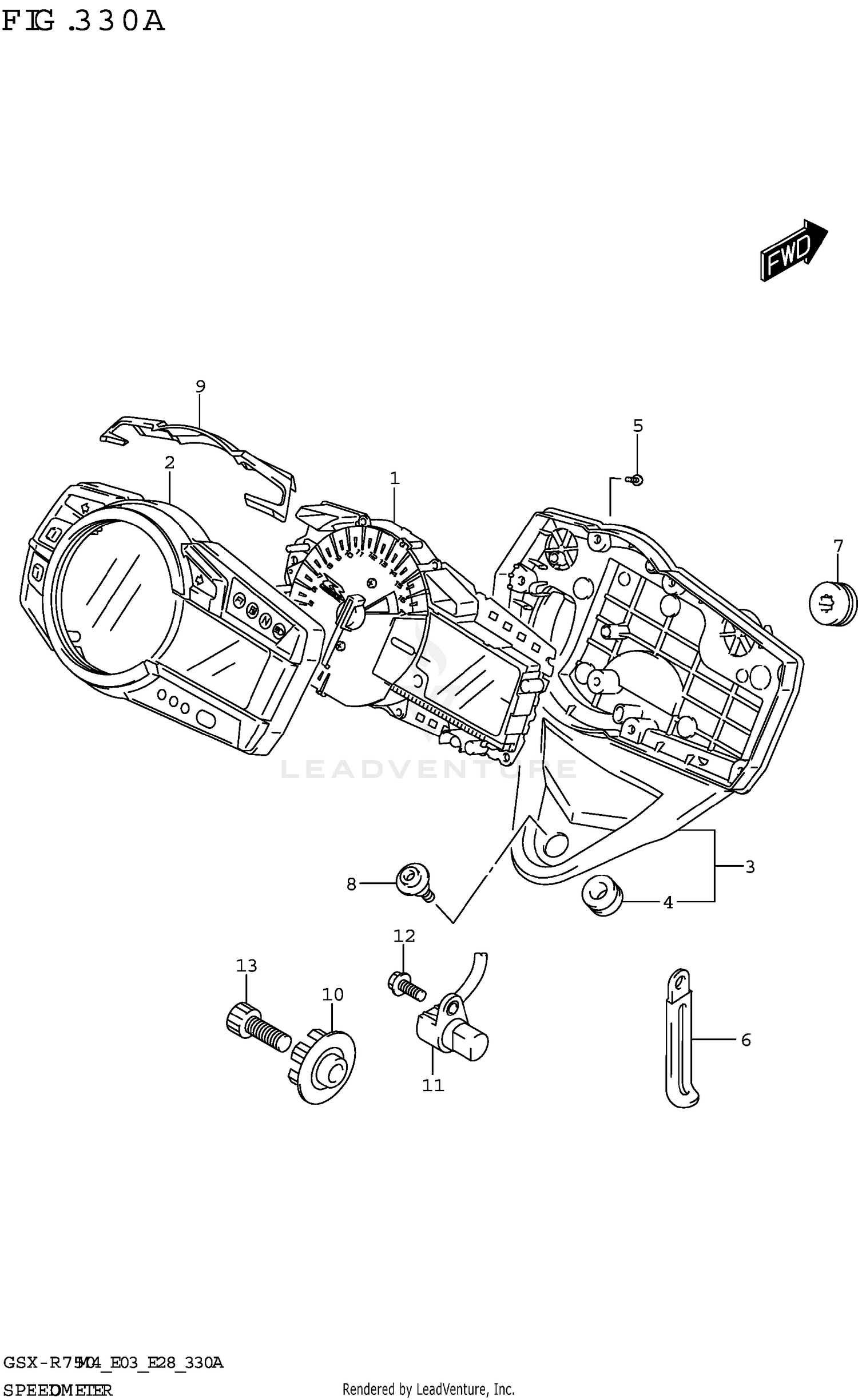 SPEEDOMETER (E03,E33)