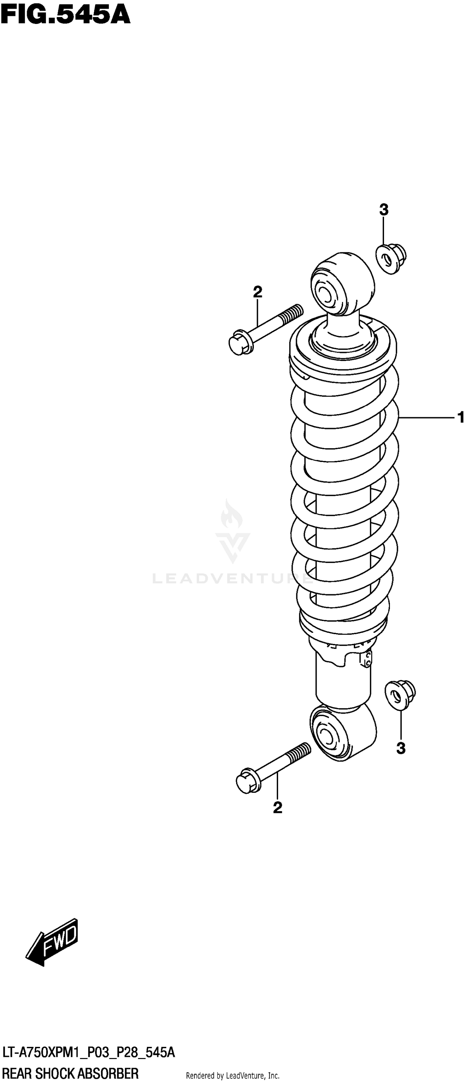 REAR SHOCK ABSORBER