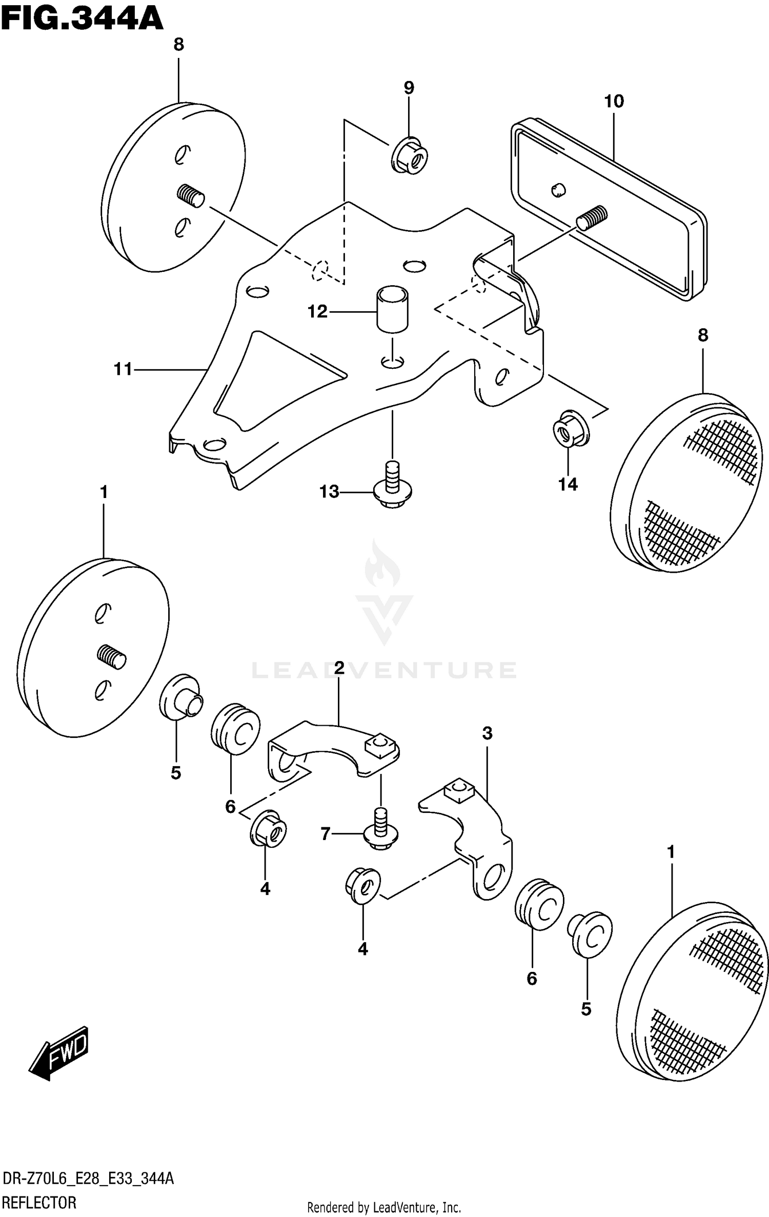 REFLECTOR (DR-Z70L6 E28)