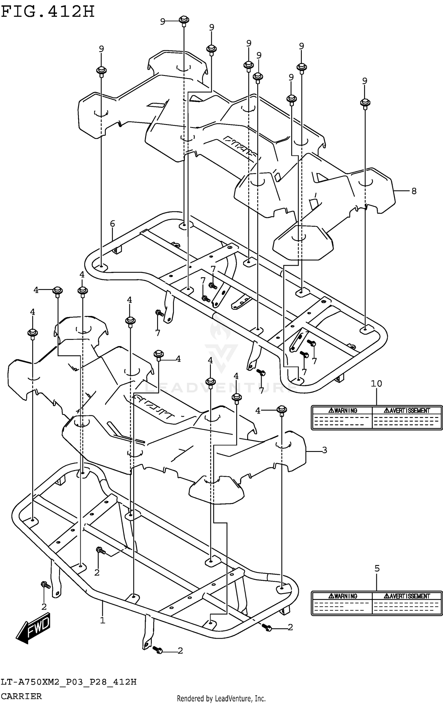 CARRIER (LT-A750XPZM2 P28)