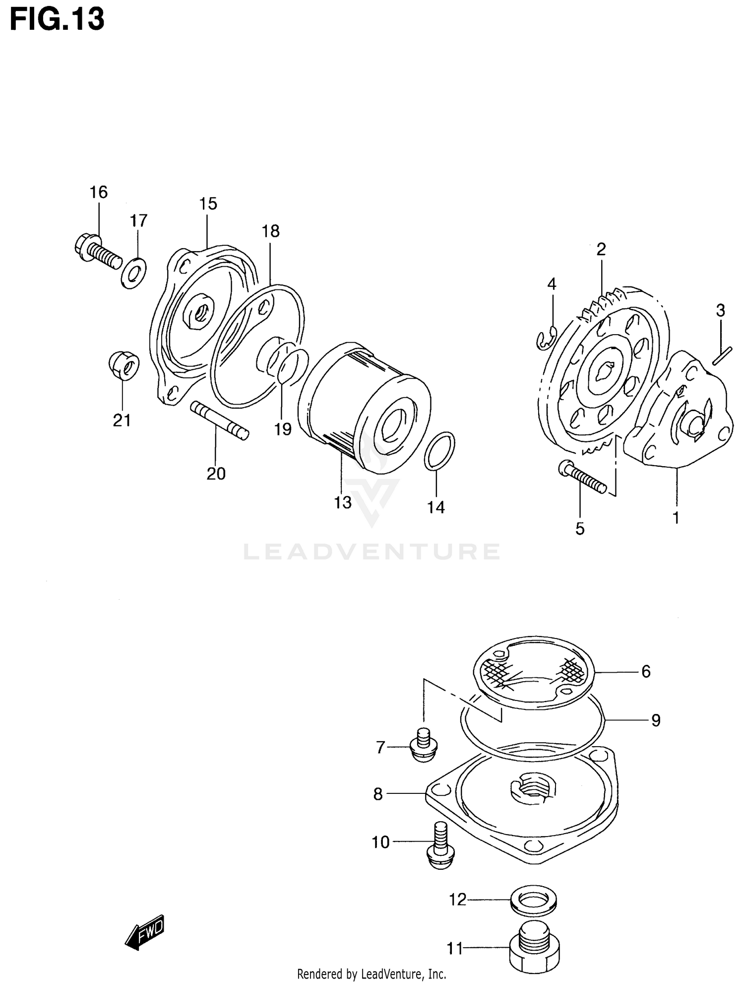 OIL PUMP - FUEL PUMP