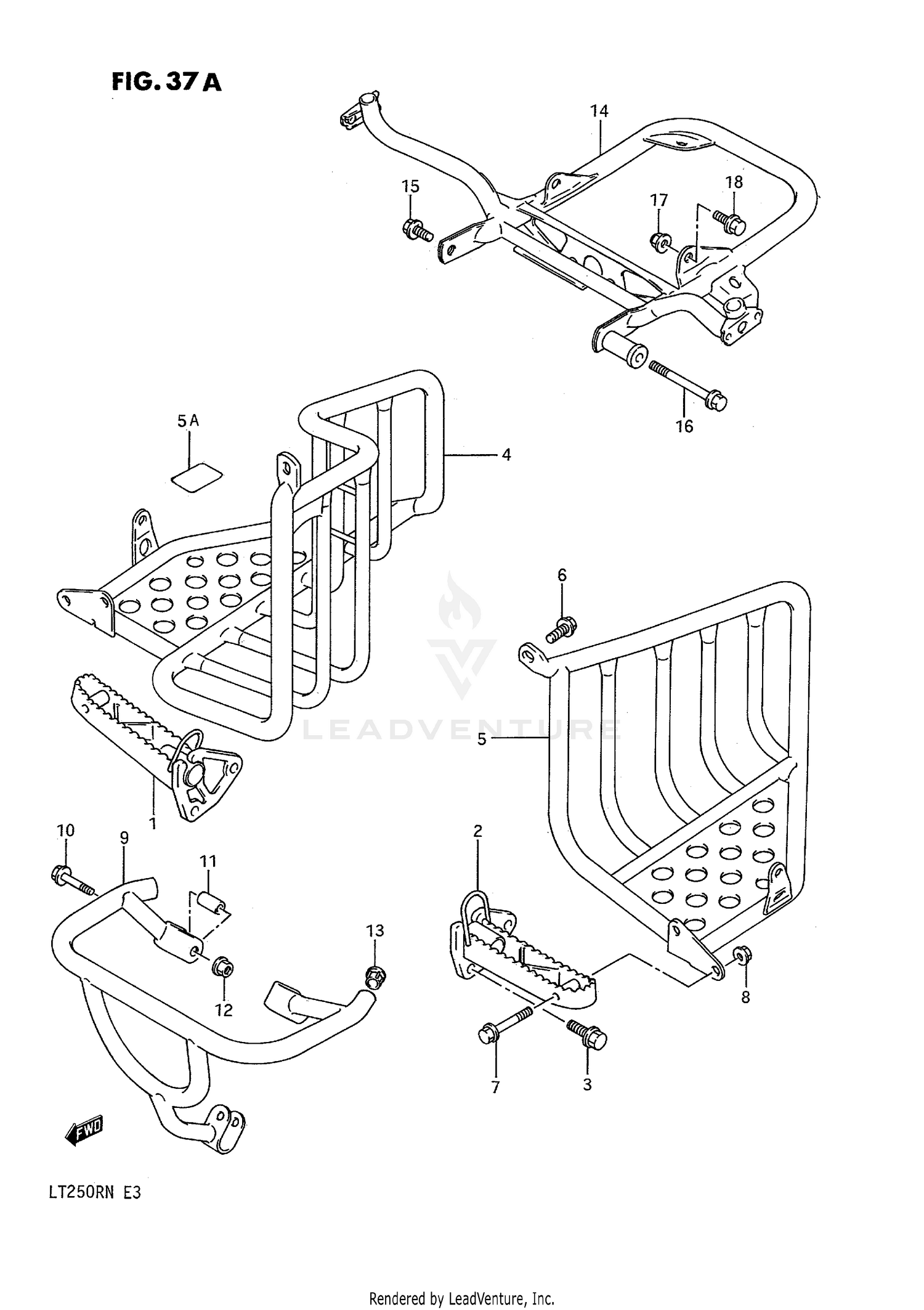 FOOTREST (MODEL M/N)