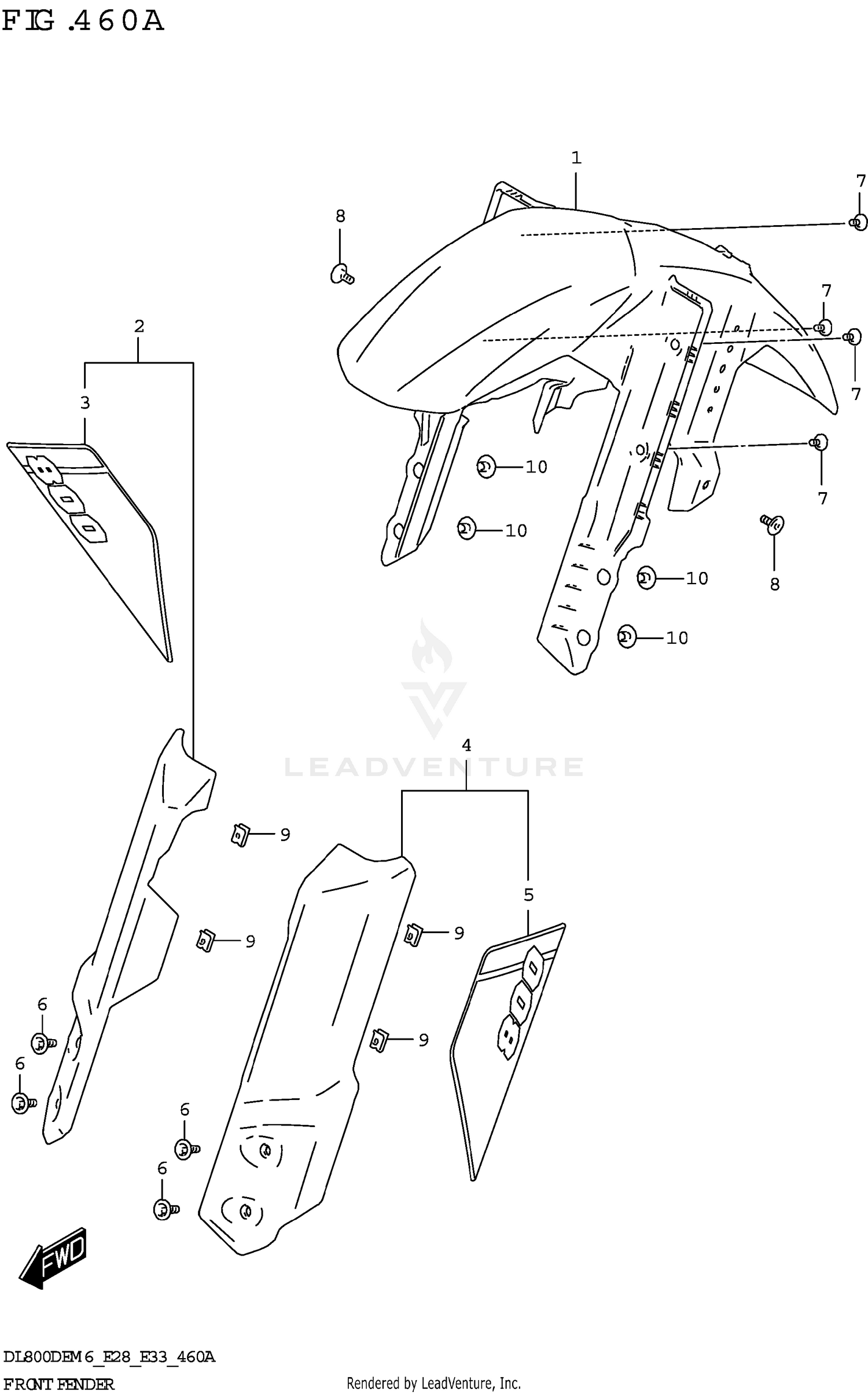FRONT FENDER