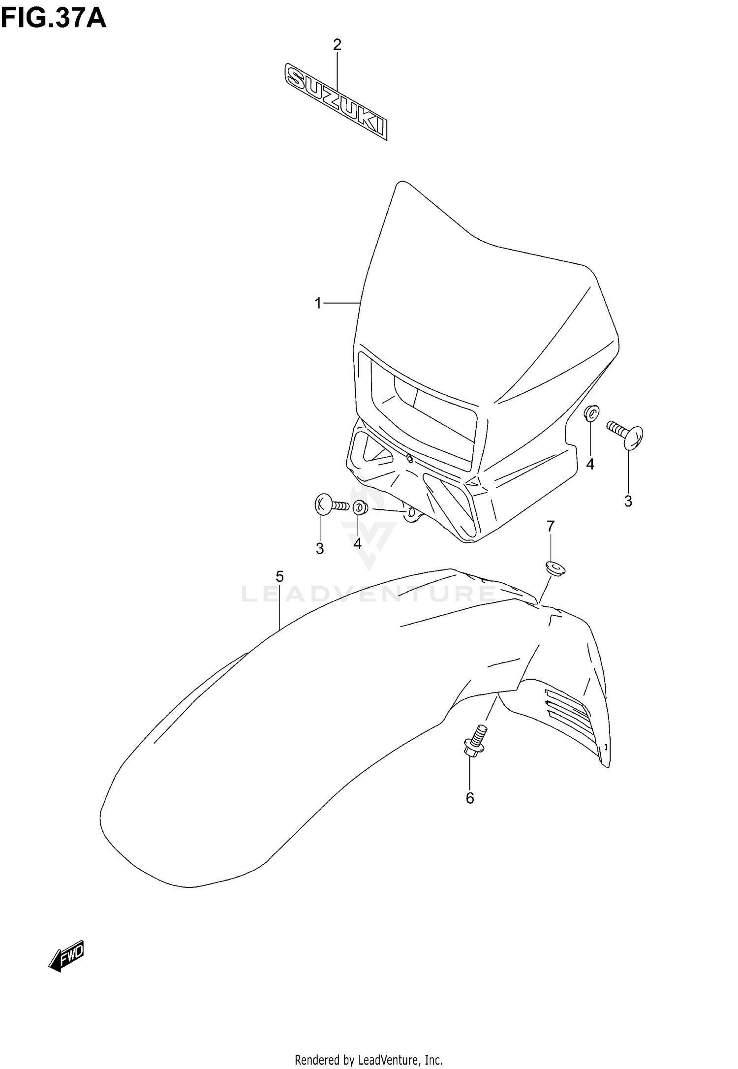 HEADLAMP HOUSING (MODEL K2)