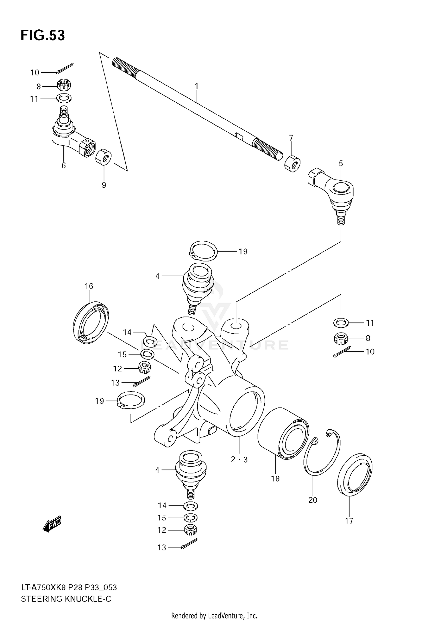 STEERING KNUCKLE