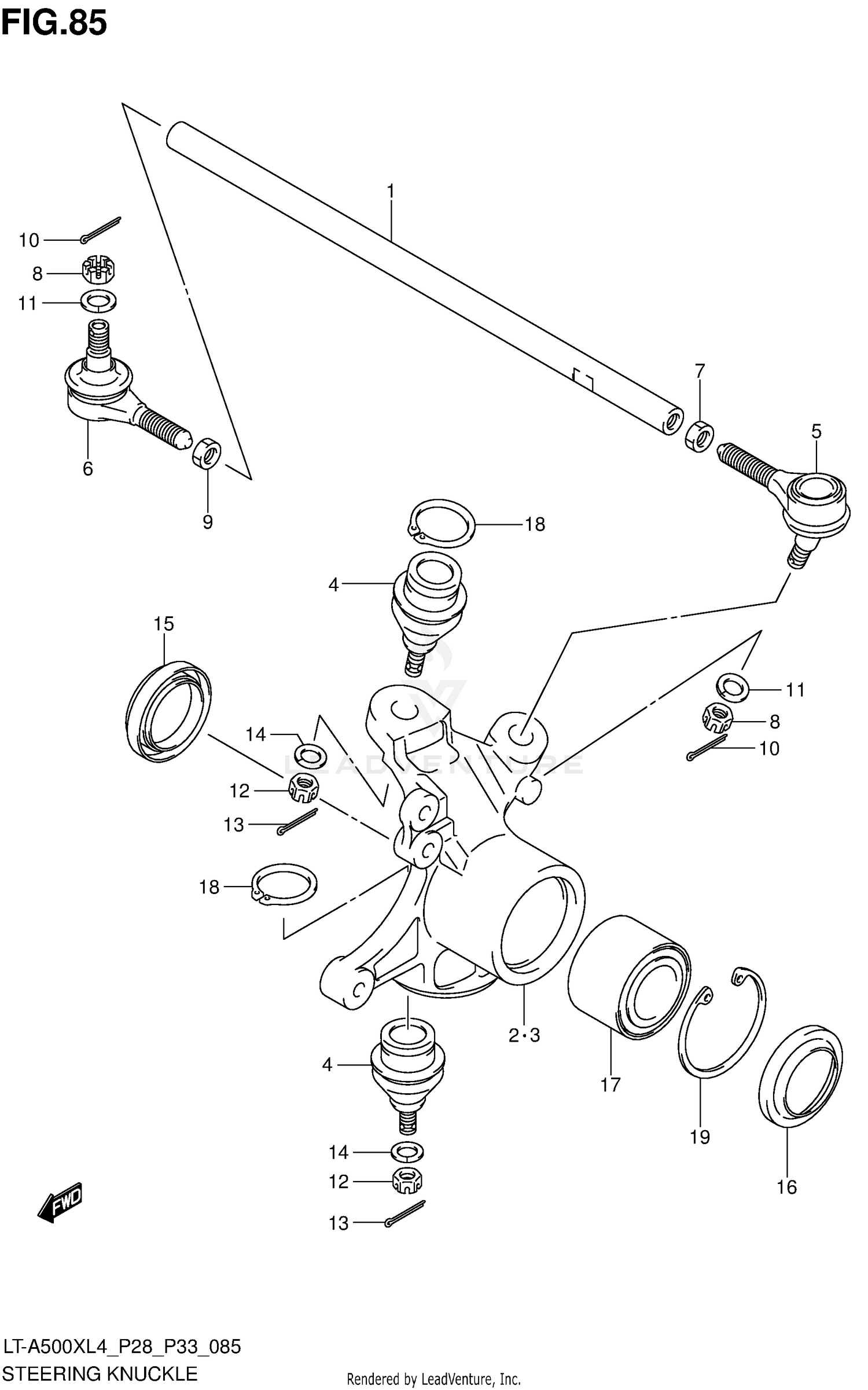 STEERING KNUCKLE