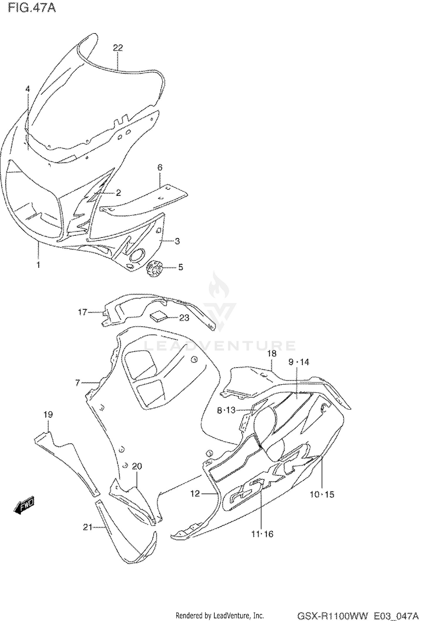 COWLING BODY (MODEL T)