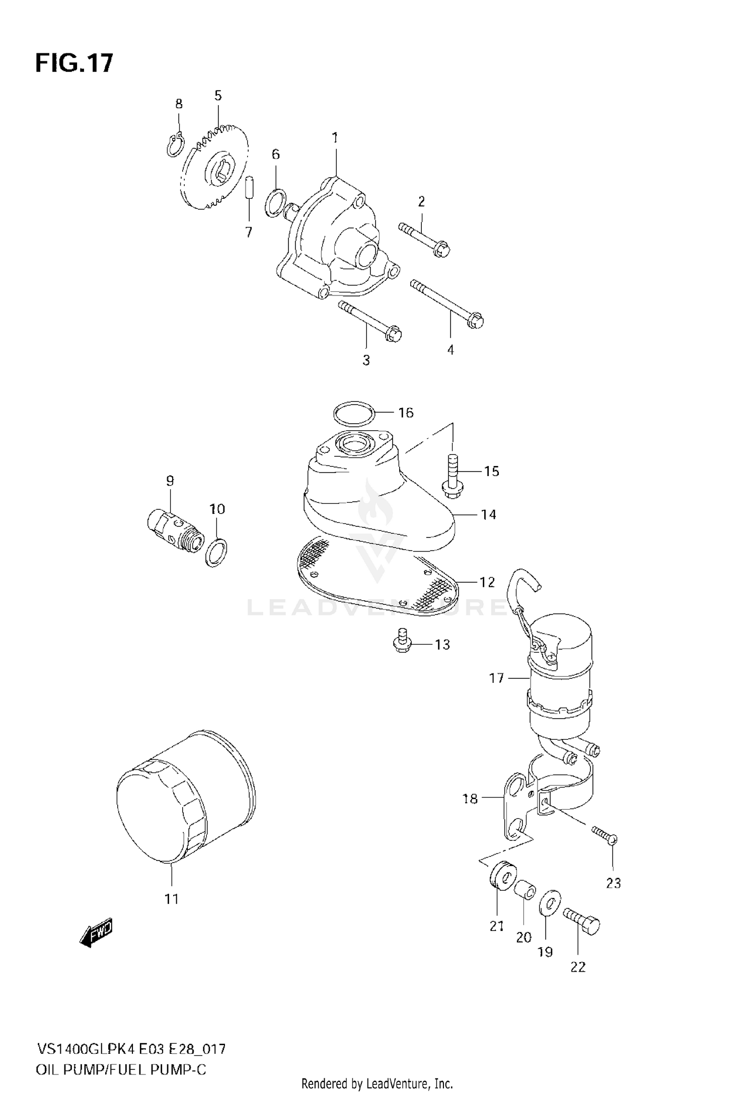 OIL PUMP - FUEL PUMP