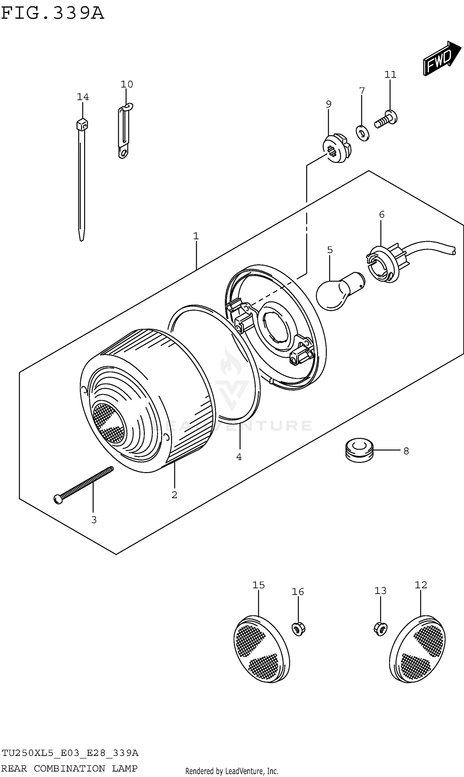 REAR COMBINATION LAMP
