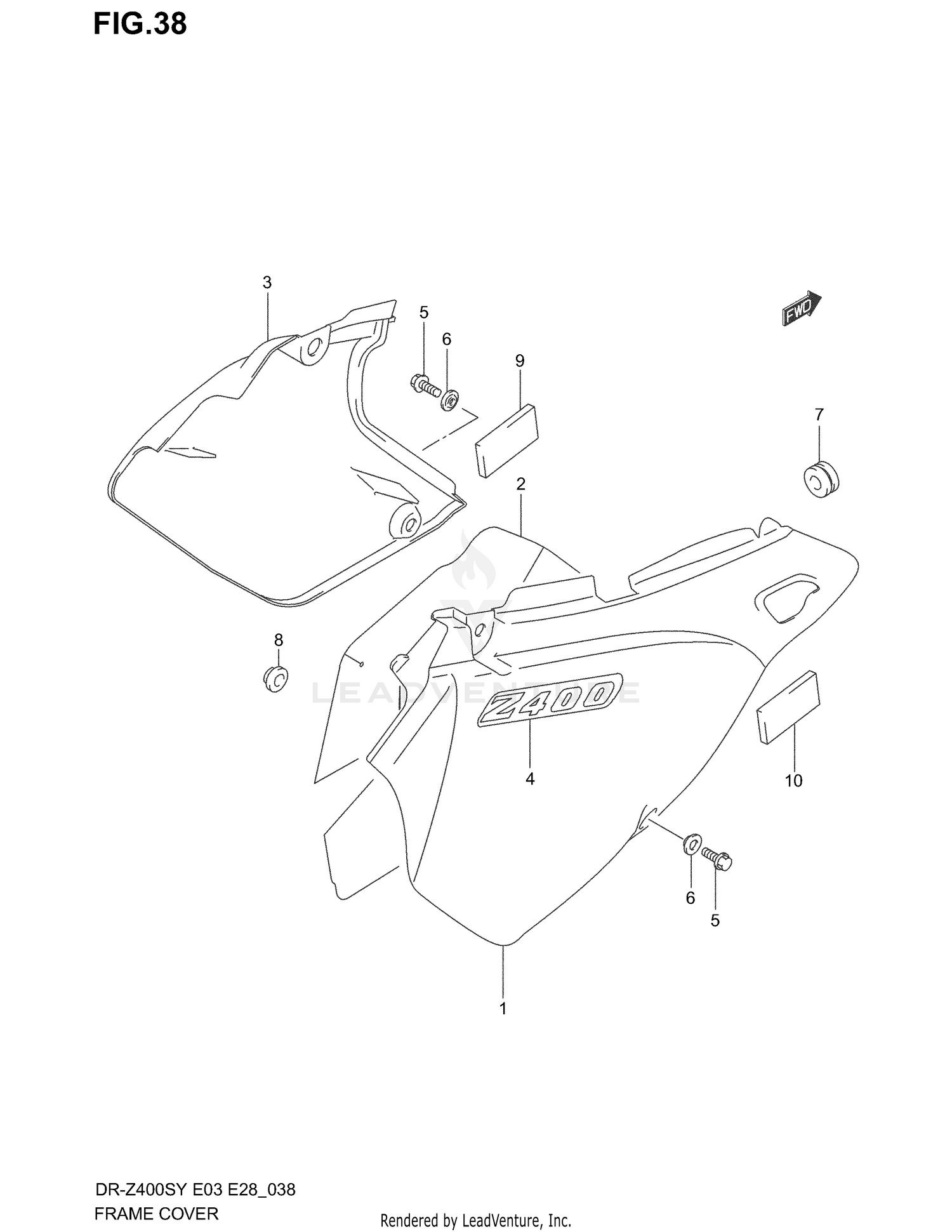 FRAME COVER (MODEL Y)