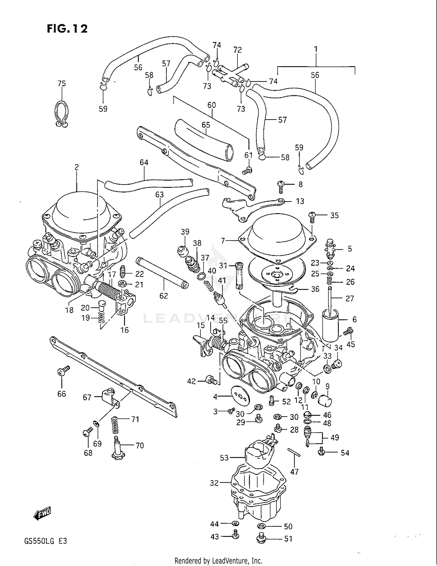 CARBURETOR (FOR CALIFORNIA)