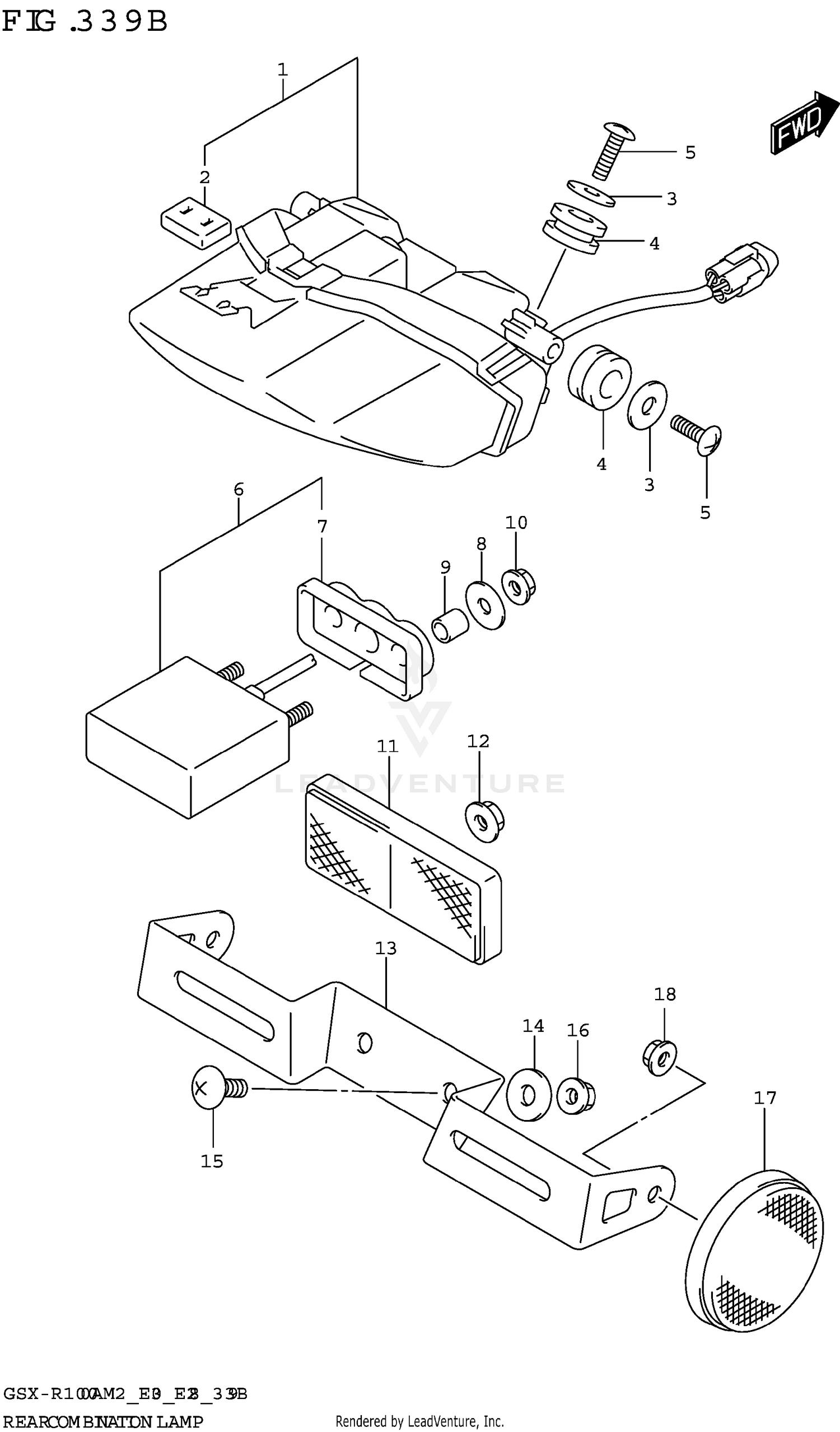 REAR COMBINATION LAMP