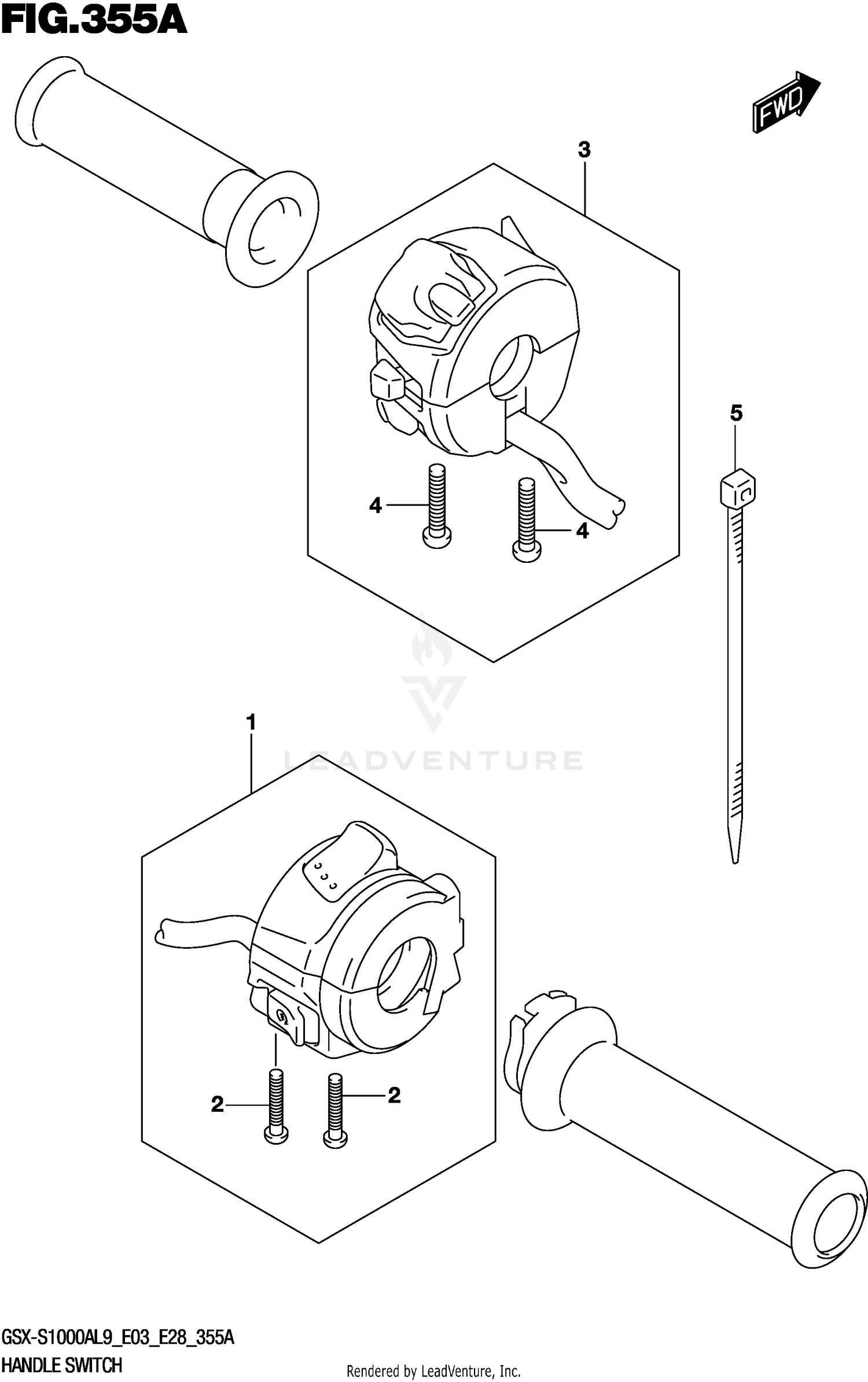 HANDLE SWITCH (GSX-S1000AL9 E03)