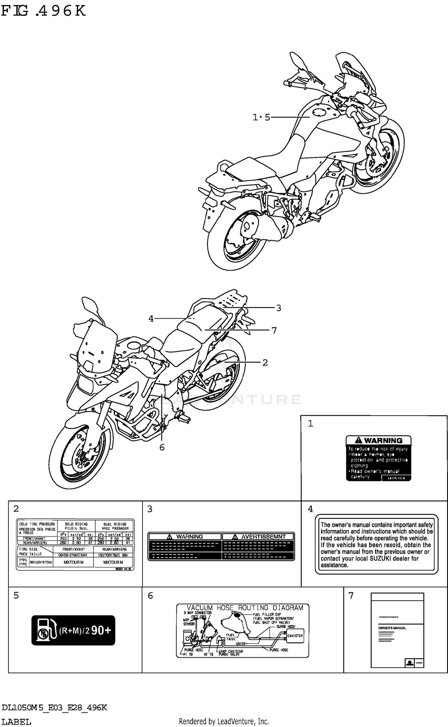 LABEL (DL1050RJ:E33)