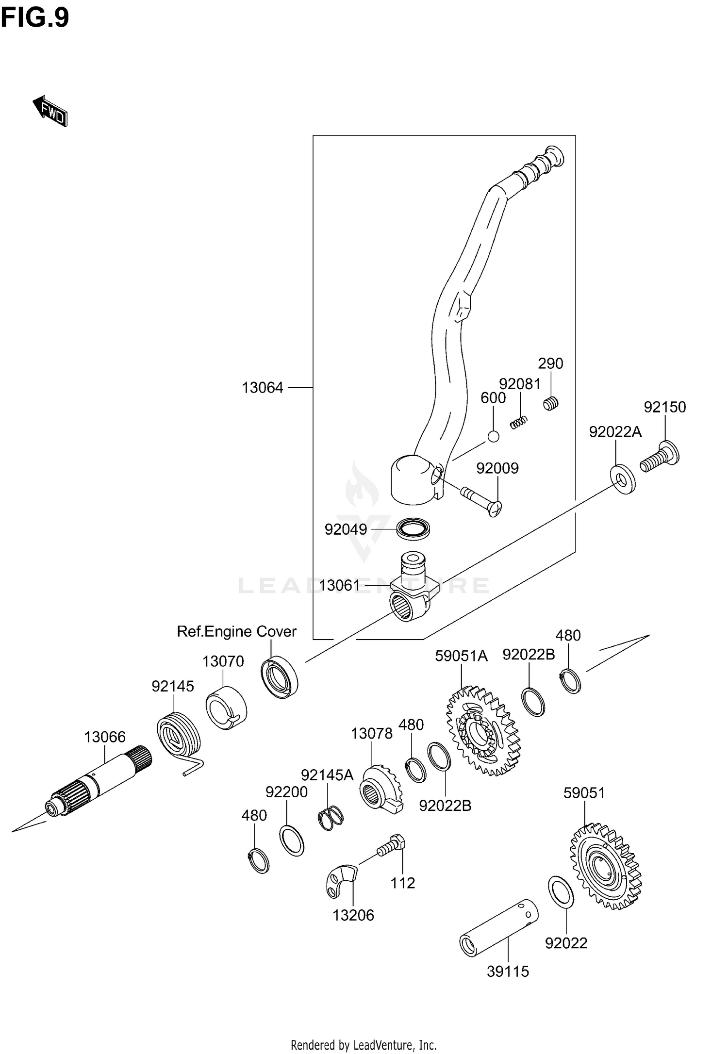KICKSTARTER MECHANISM