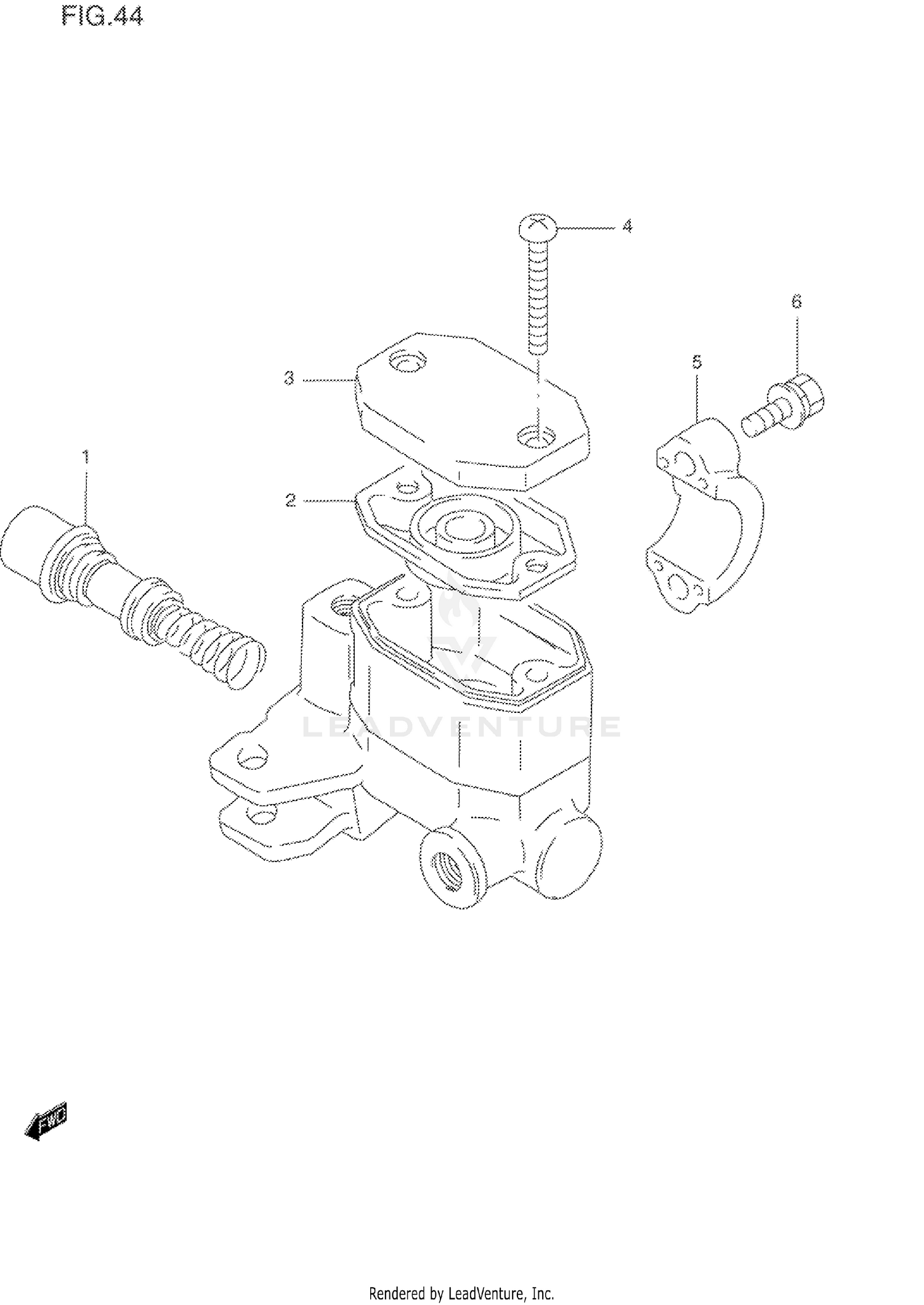 FRONT MASTER CYLINDER