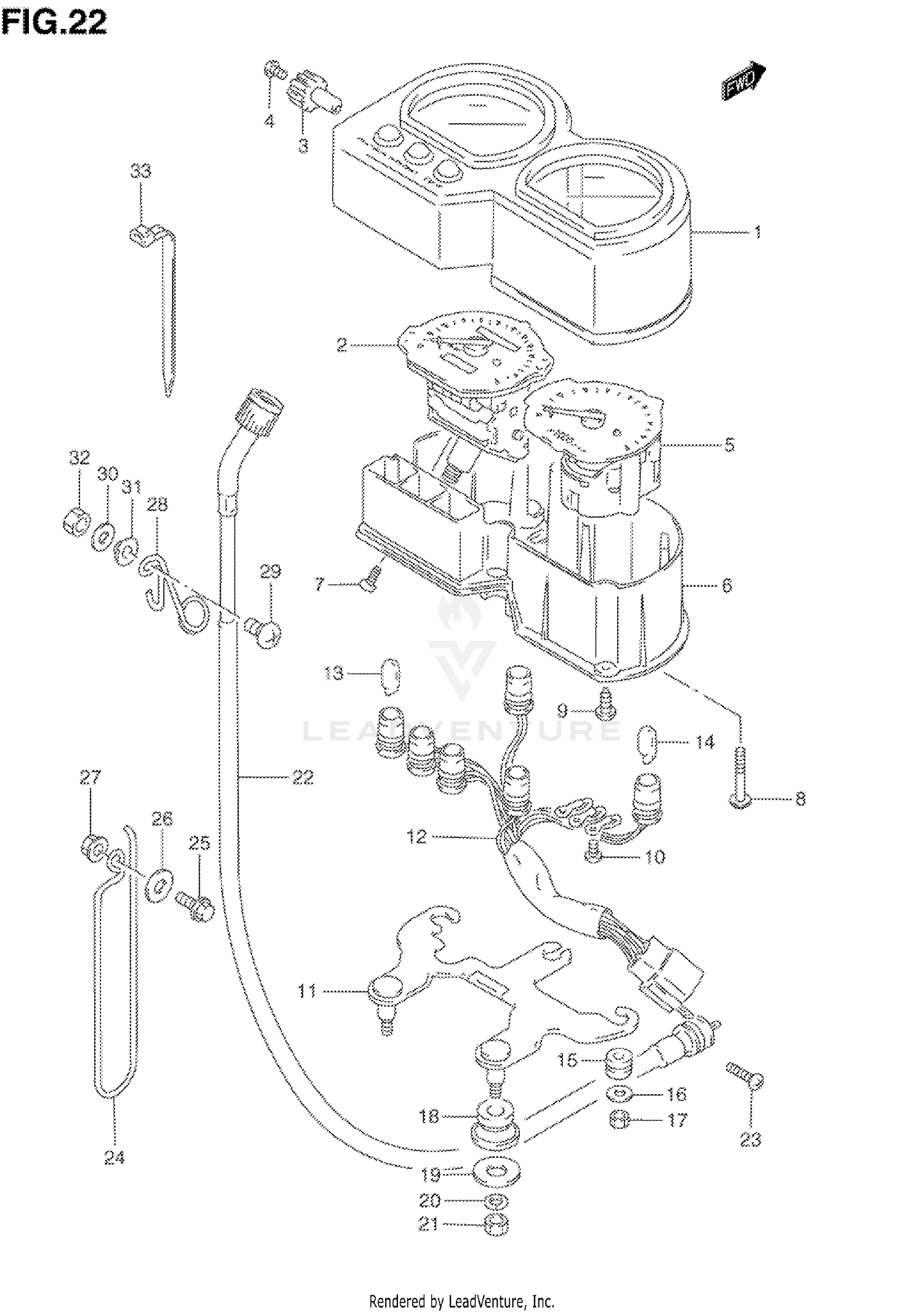 SPEEDOMETER (MODEL N/P)