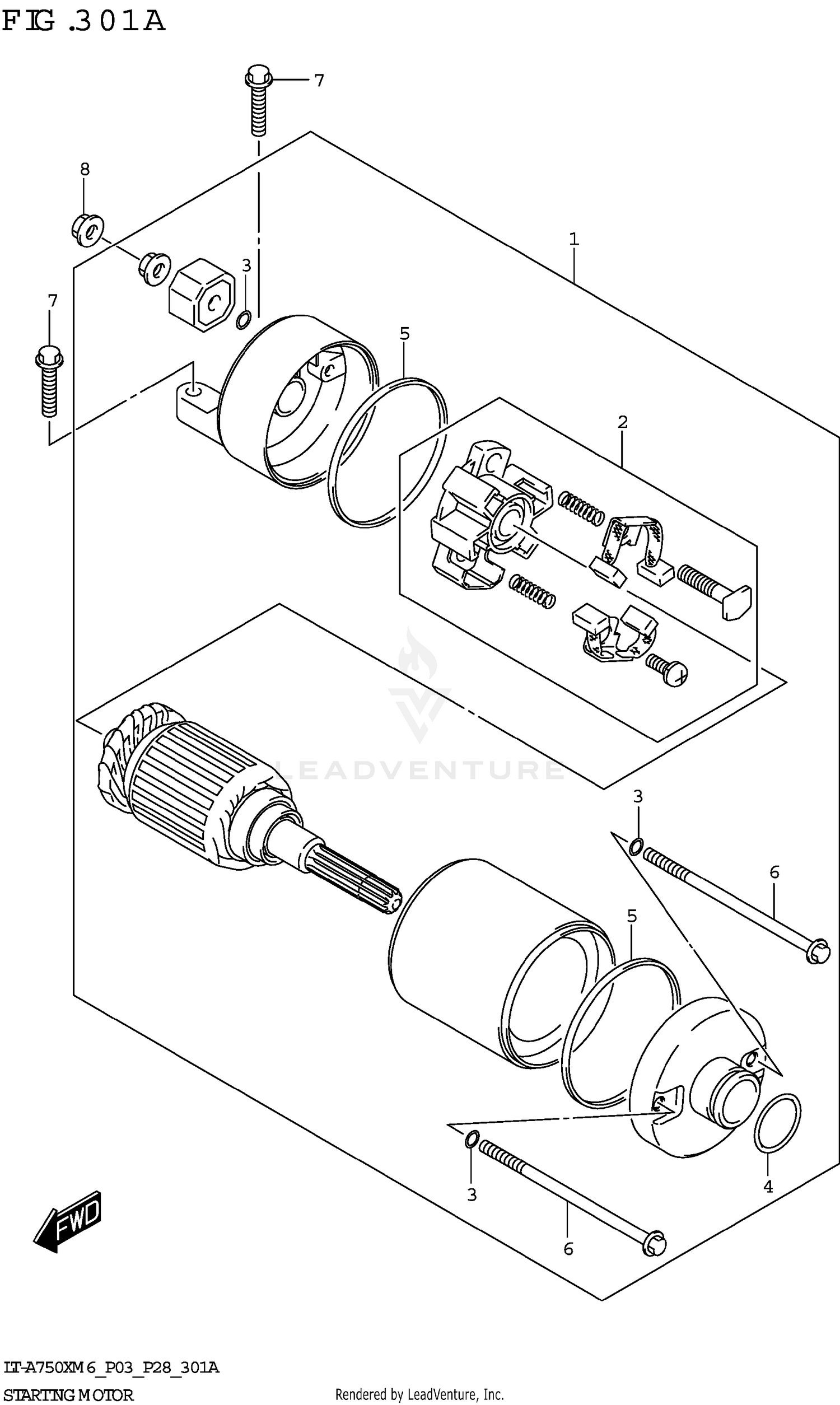 STARTING MOTOR
