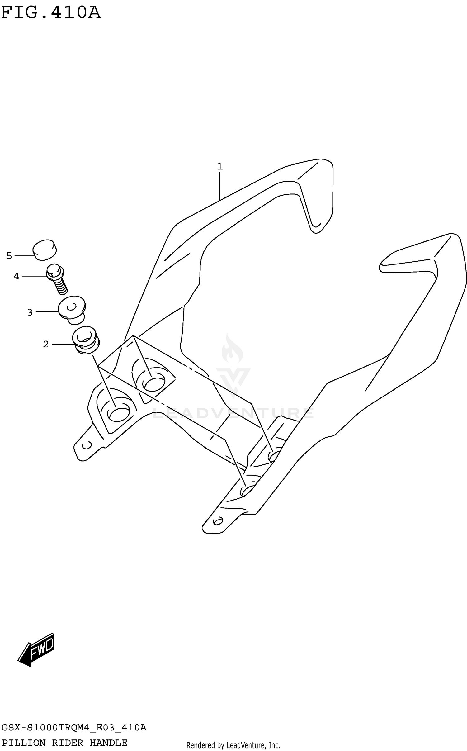 PILLION RIDER HANDLE