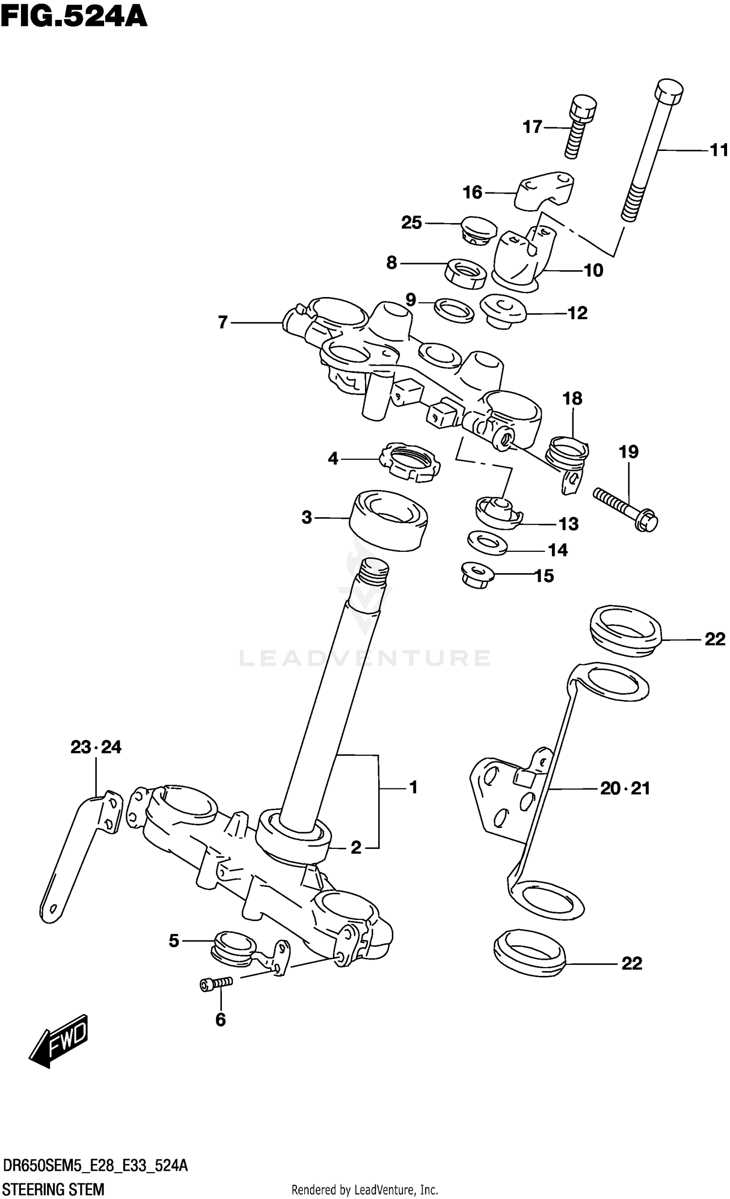 STEERING STEM