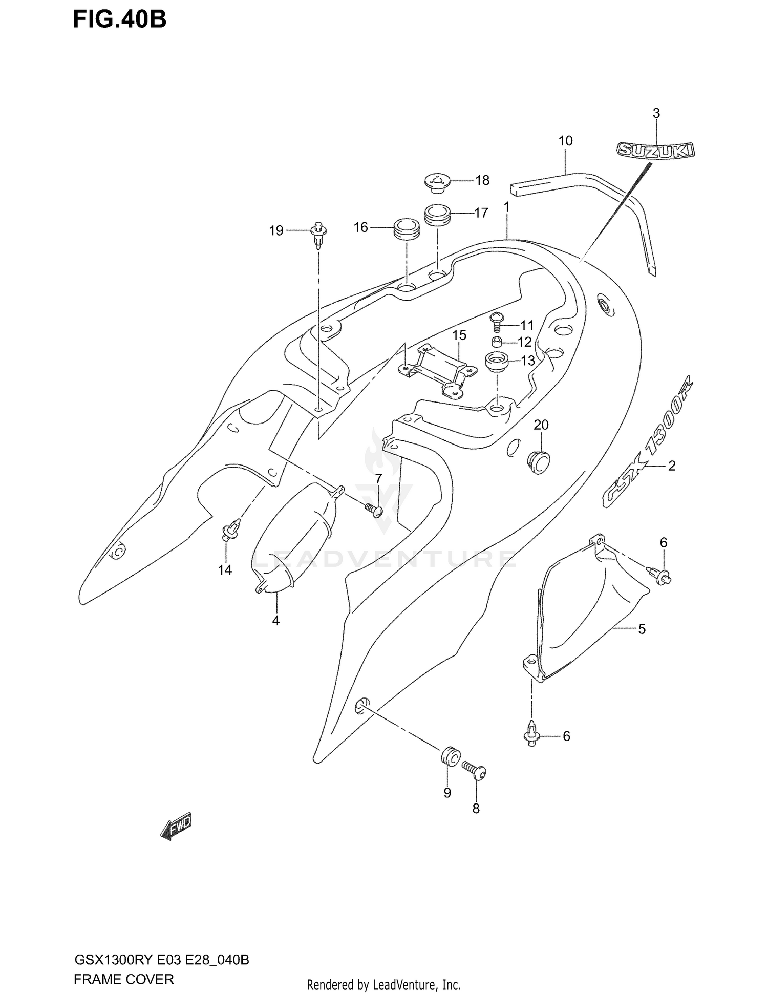 FRAME COVER (MODEL K1)