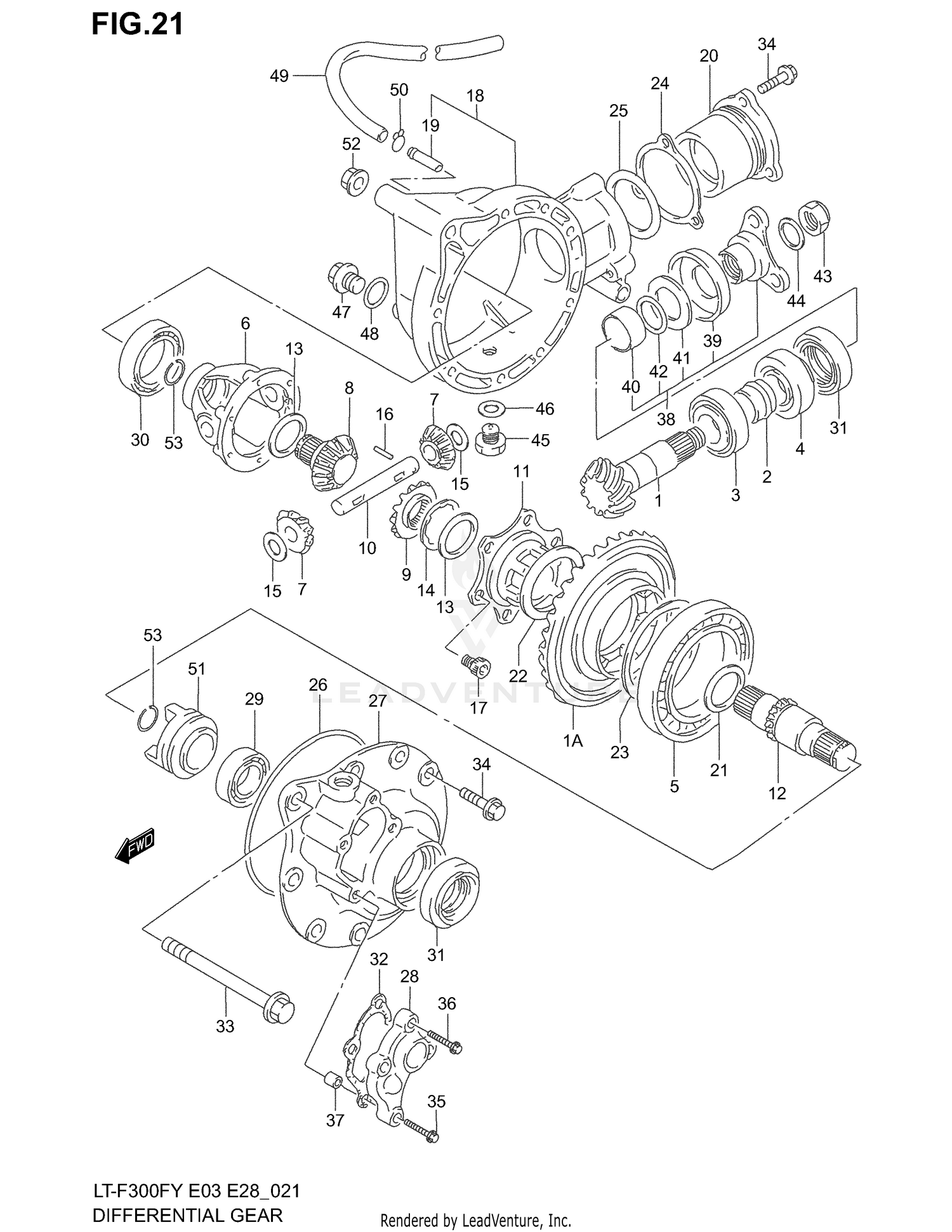 DIFFERENTIAL GEAR