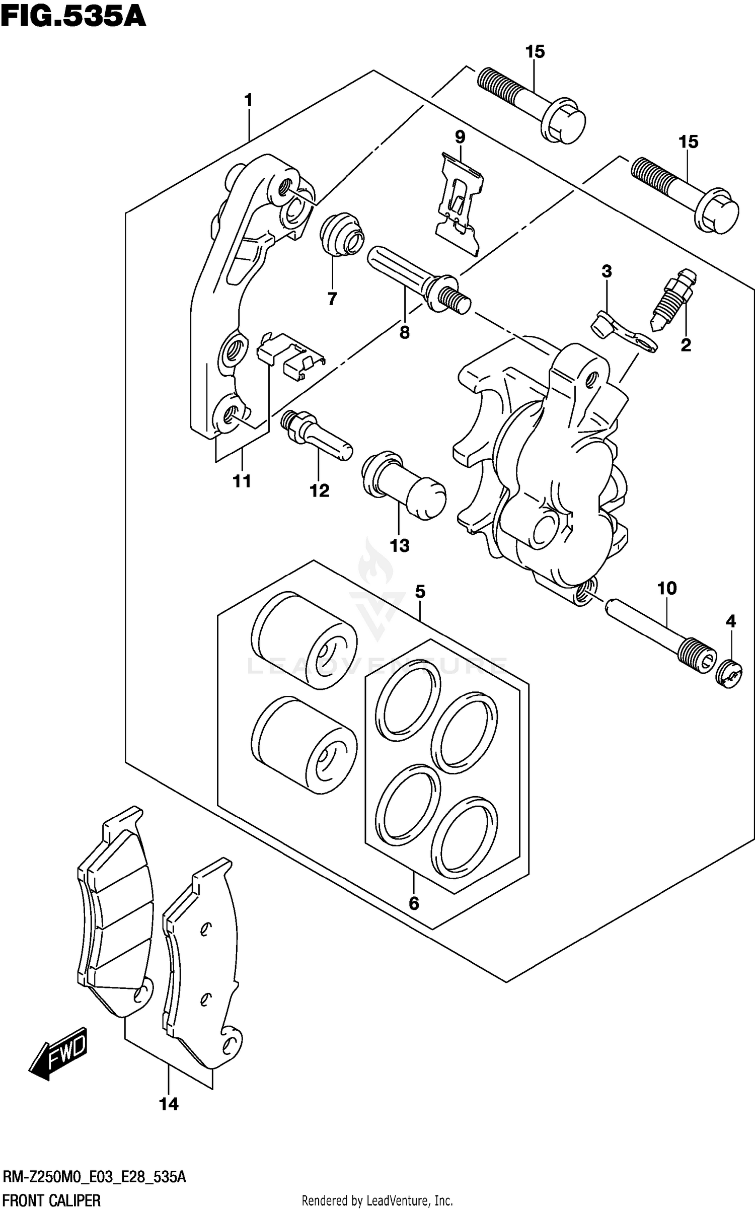 FRONT CALIPER