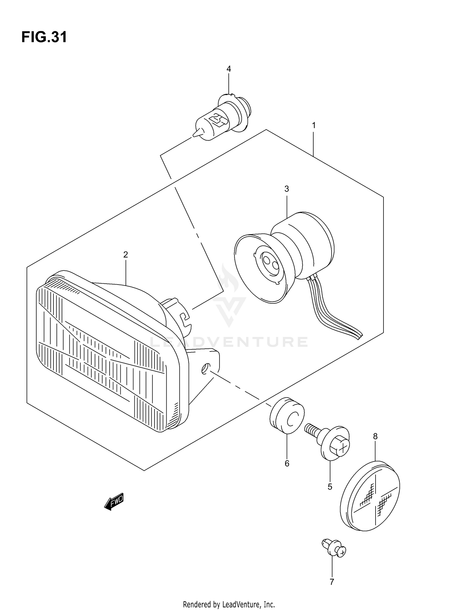 HEADLAMP (MODEL K3/K4)