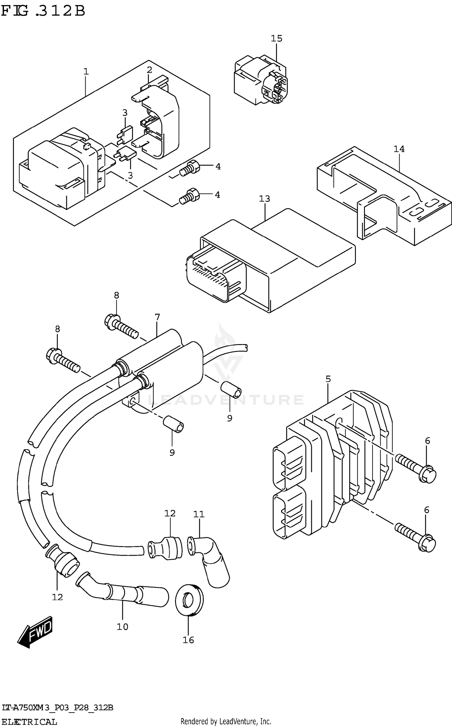 ELECTRICAL (LT-A750X:P33)