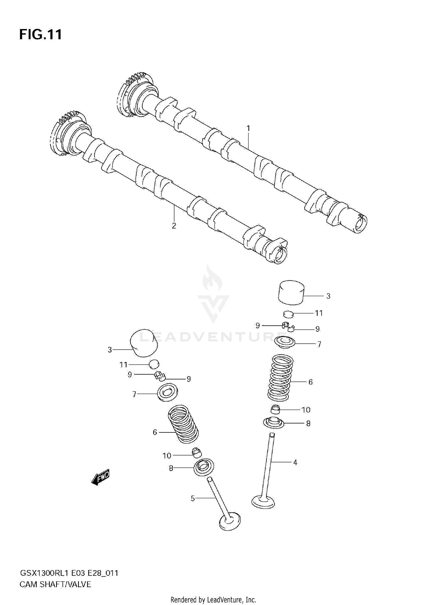CAMSHAFT/VALVE