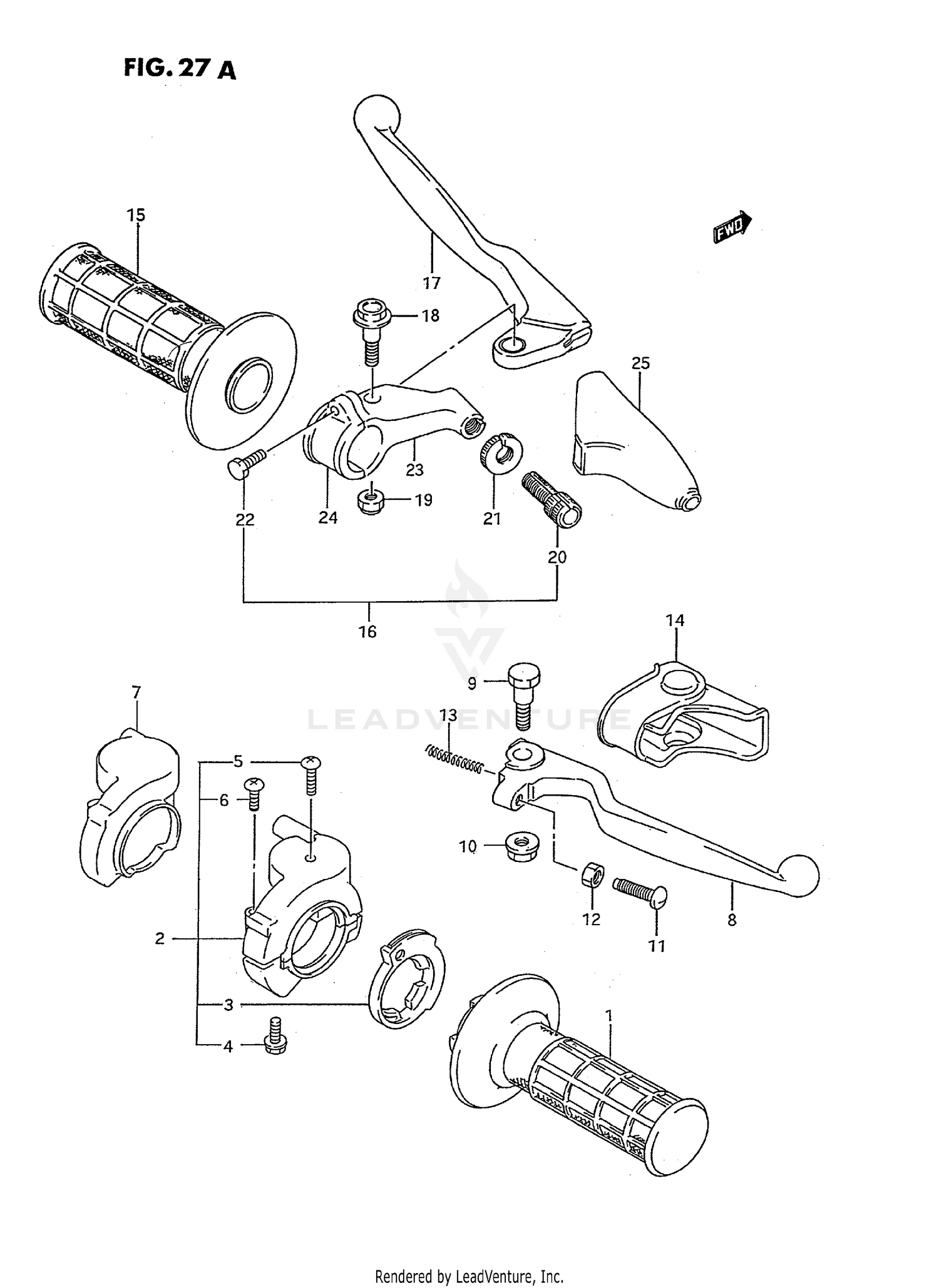 HANDLE SWITCH (MODEL S)